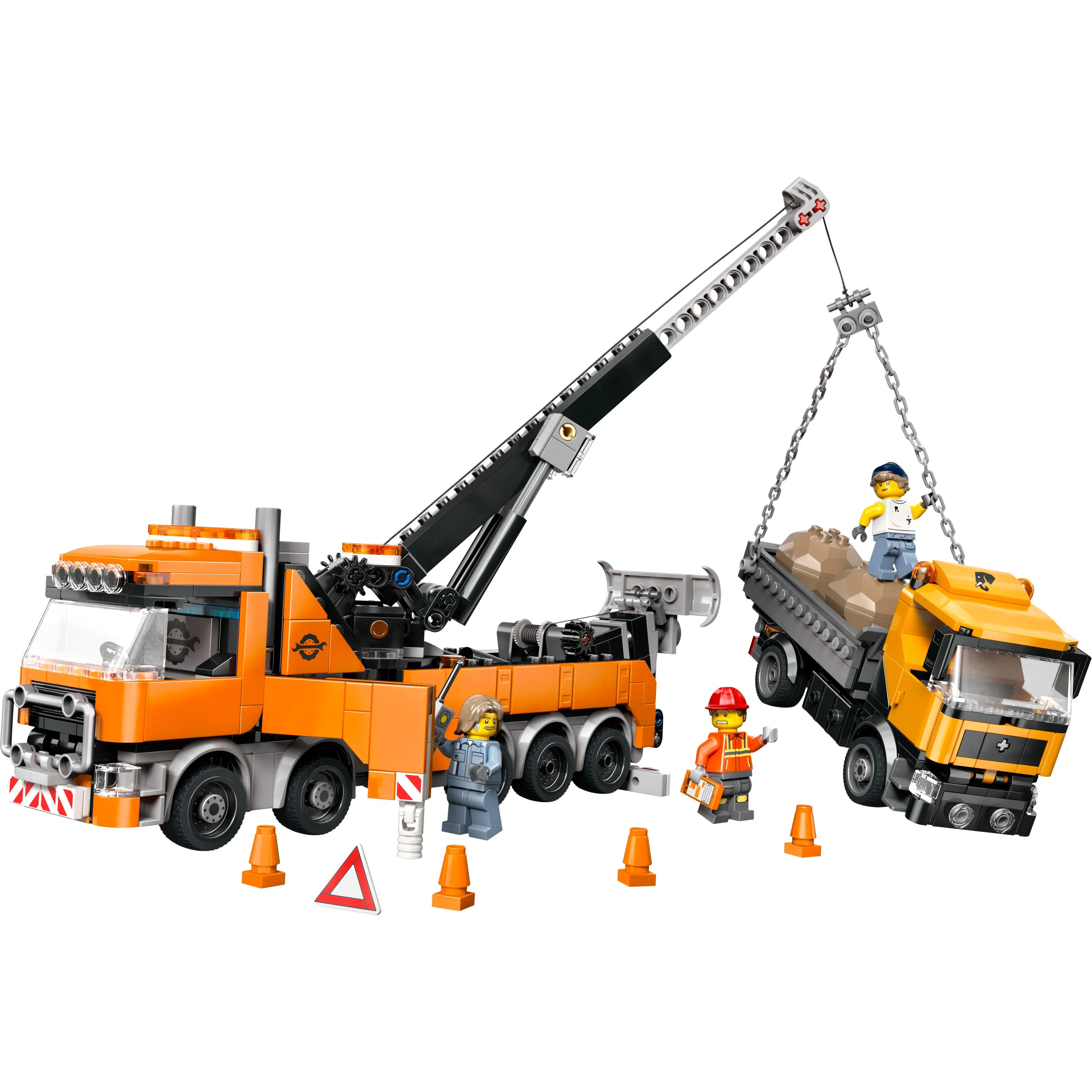 LEGO 60467 City Heavy-Duty Recovery Tow Truck With Crane - Toyworld NZ