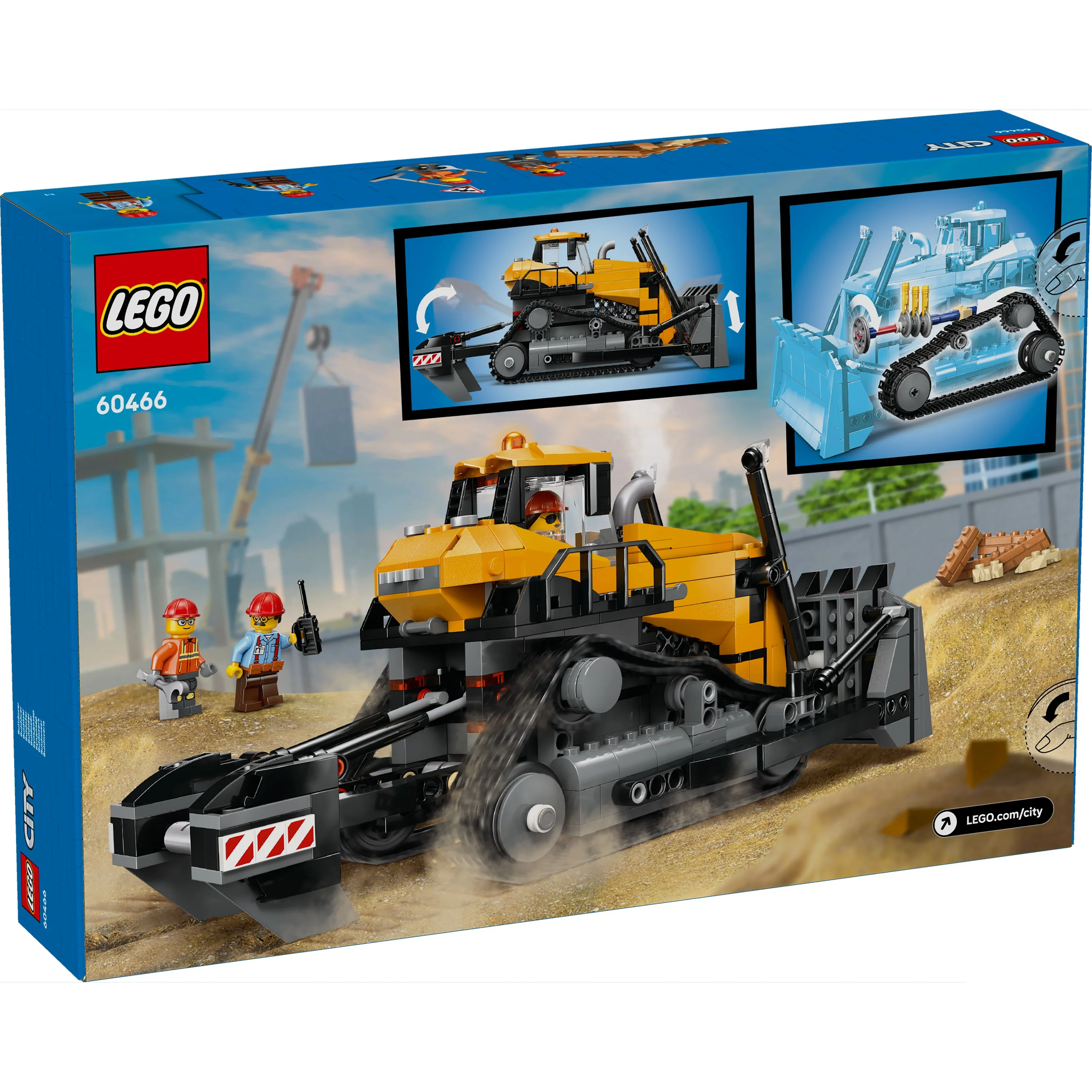 1826-lego-60466-city-yellow-bulldozer-10.webp LEGO 60466 City Yellow Bulldozer