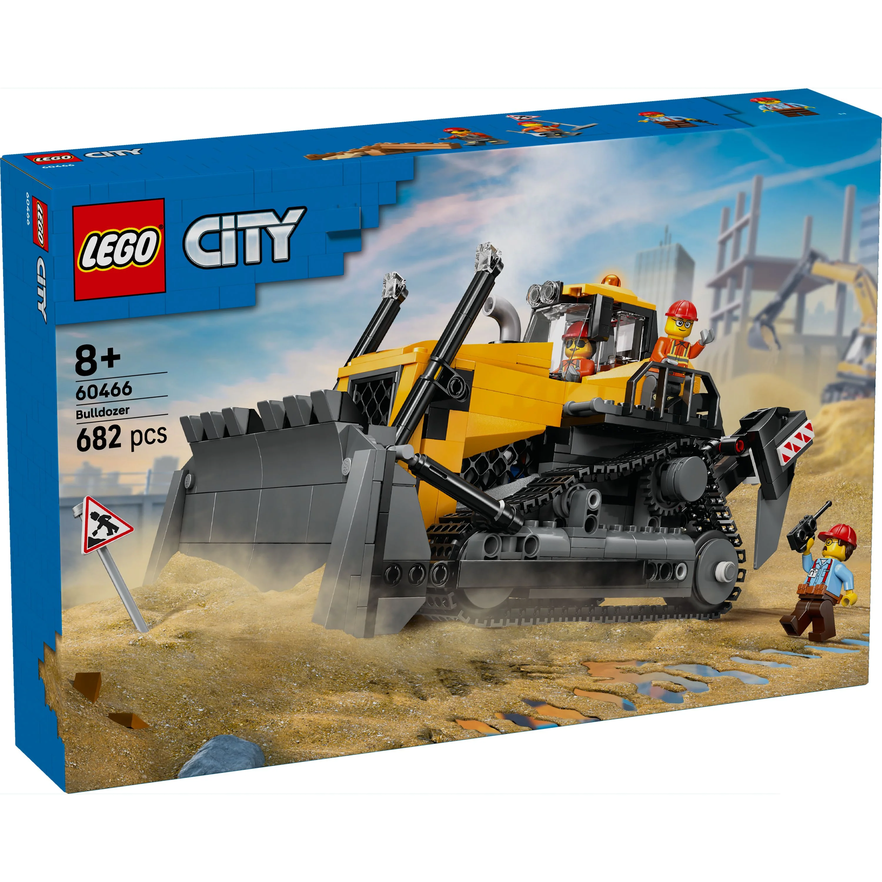 1826-lego-60466-city-yellow-bulldozer-2.webp LEGO 60466 City Yellow Bulldozer