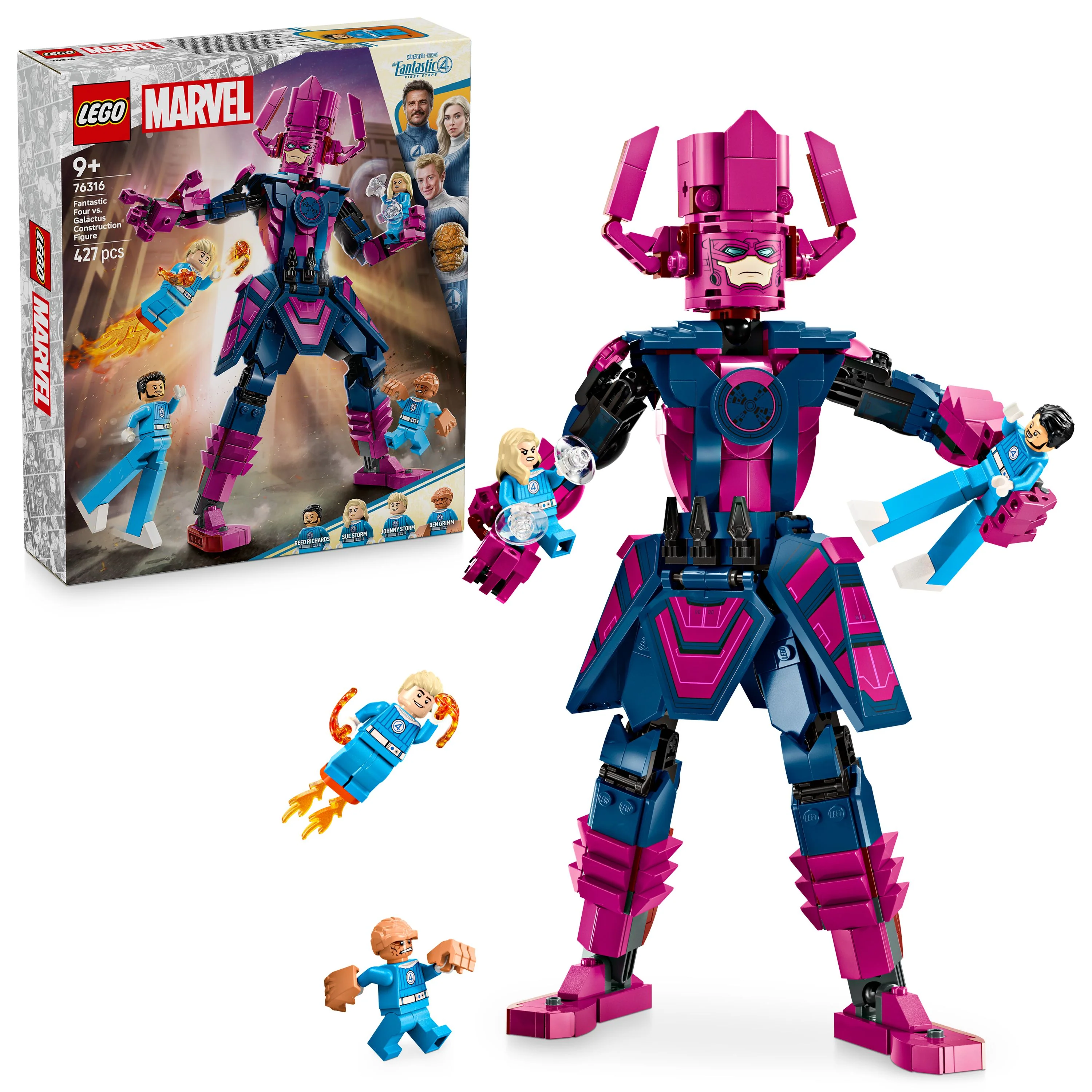 LEGO 76316 Marvel Fantastic Four vs. Galactus Construction Figure