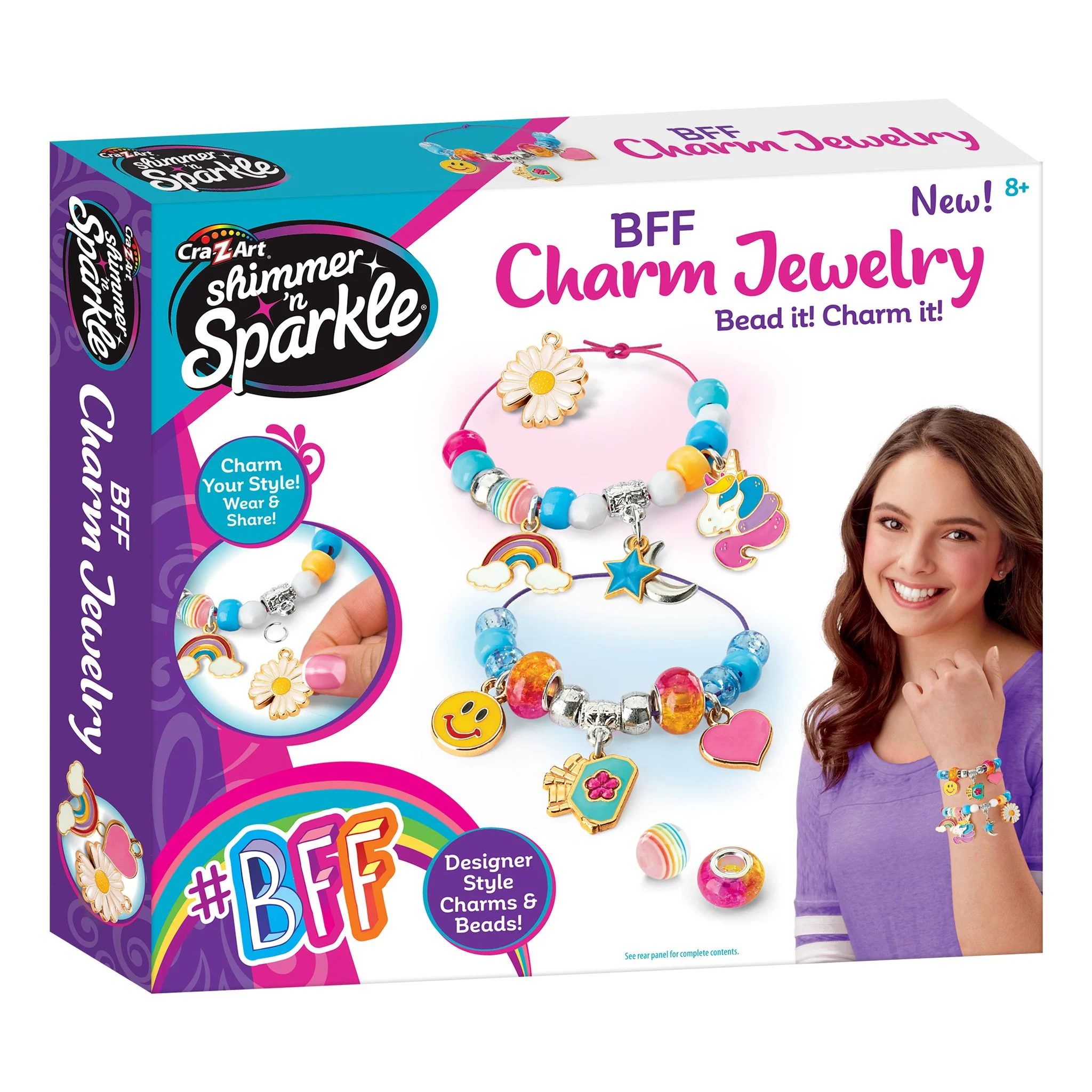 Cra-Z-Art Shimmer 'N Sparkle BFF Charm Kit