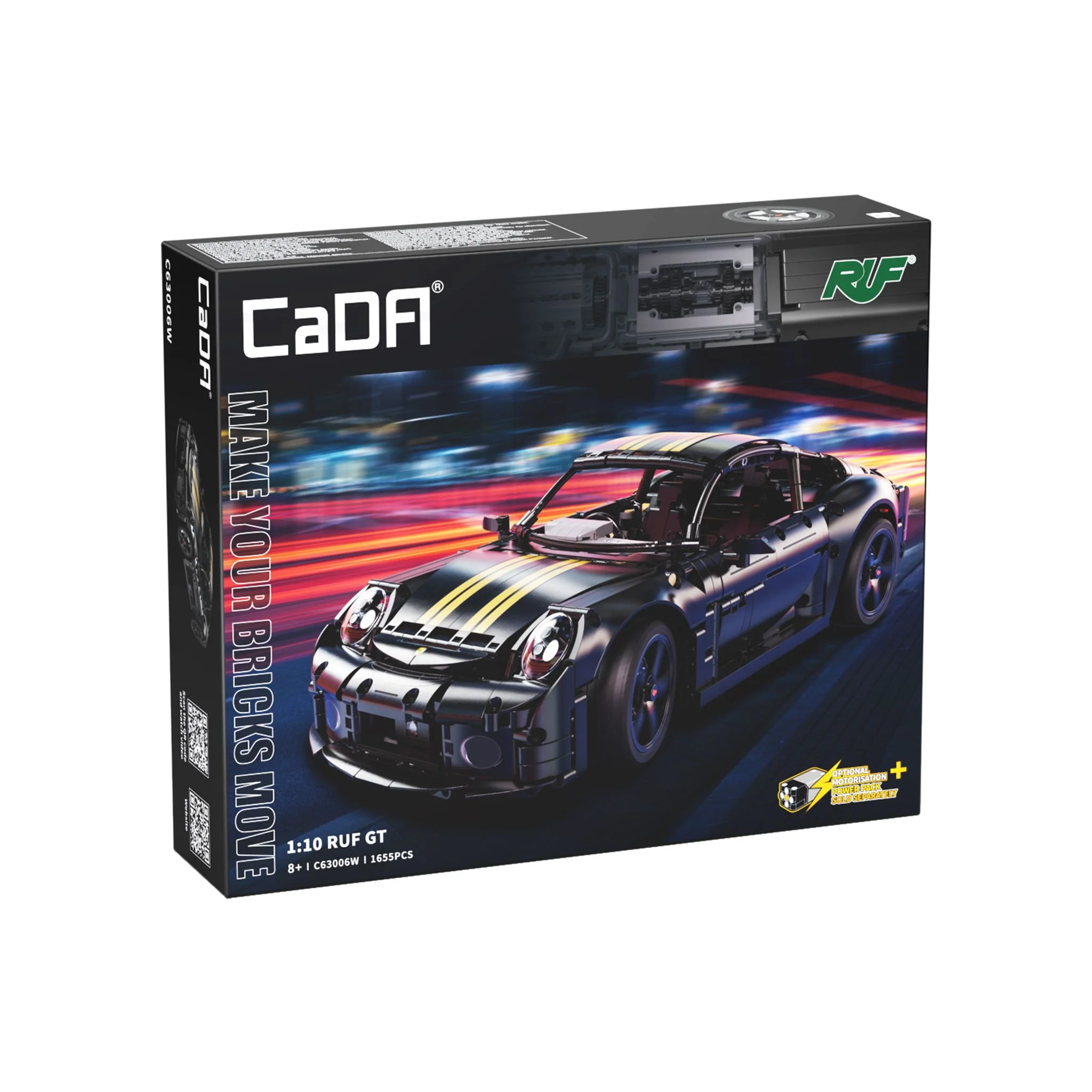 Cada 1:10 Ruf Gt Brick Car