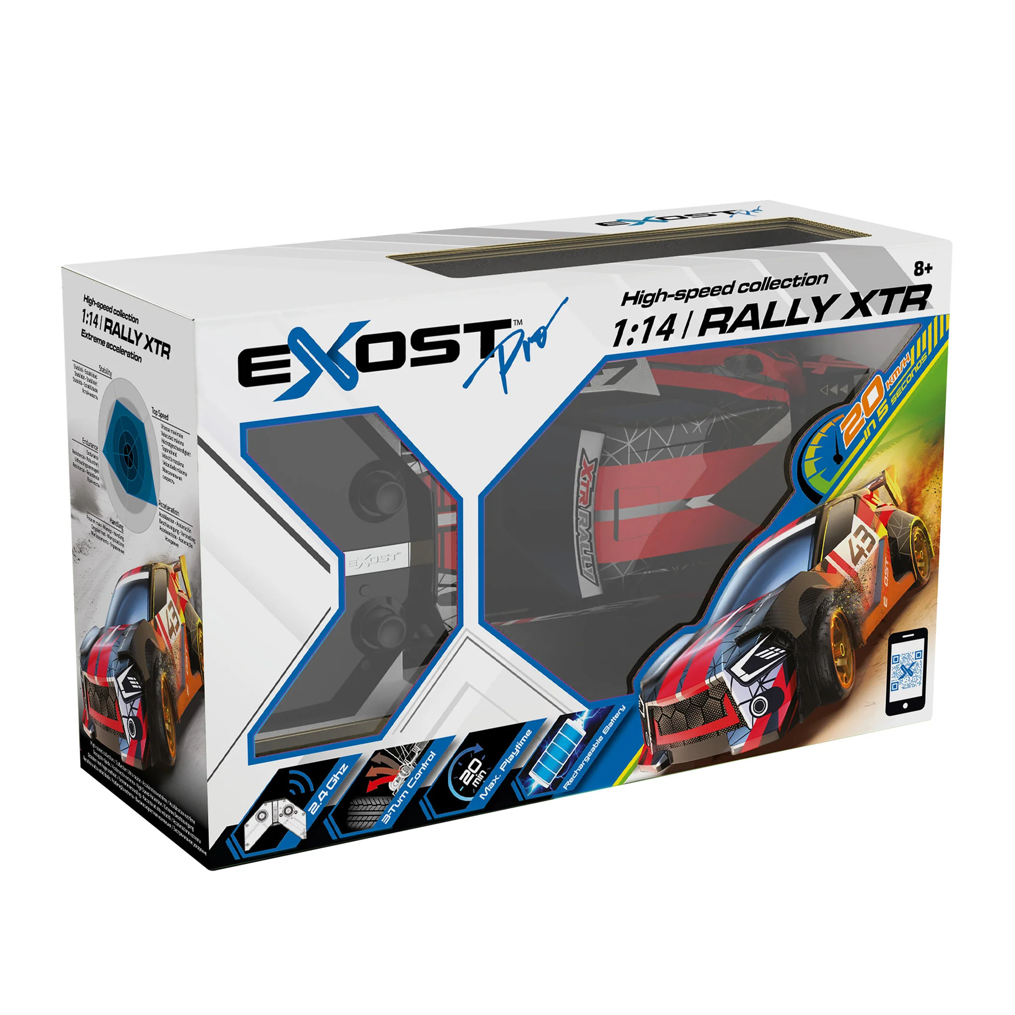Silverlit Exost 1:14 Rally XTR Remote Control Car