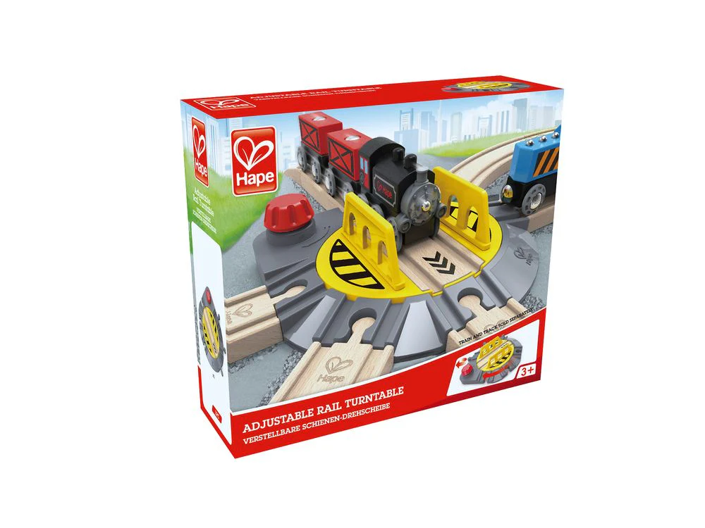 Hape Railway Adjustable Rail Turntable