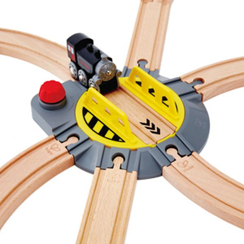 Hape Railway Adjustable Rail Turntable
