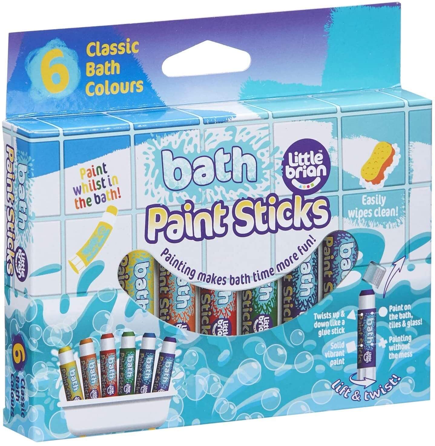 Little Brian Paint Sticks 6 Pack