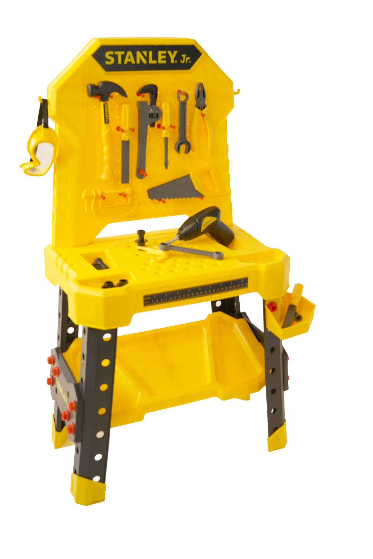 Stanley Jr. 140 Piece Workbench Tool Set & Power Drill