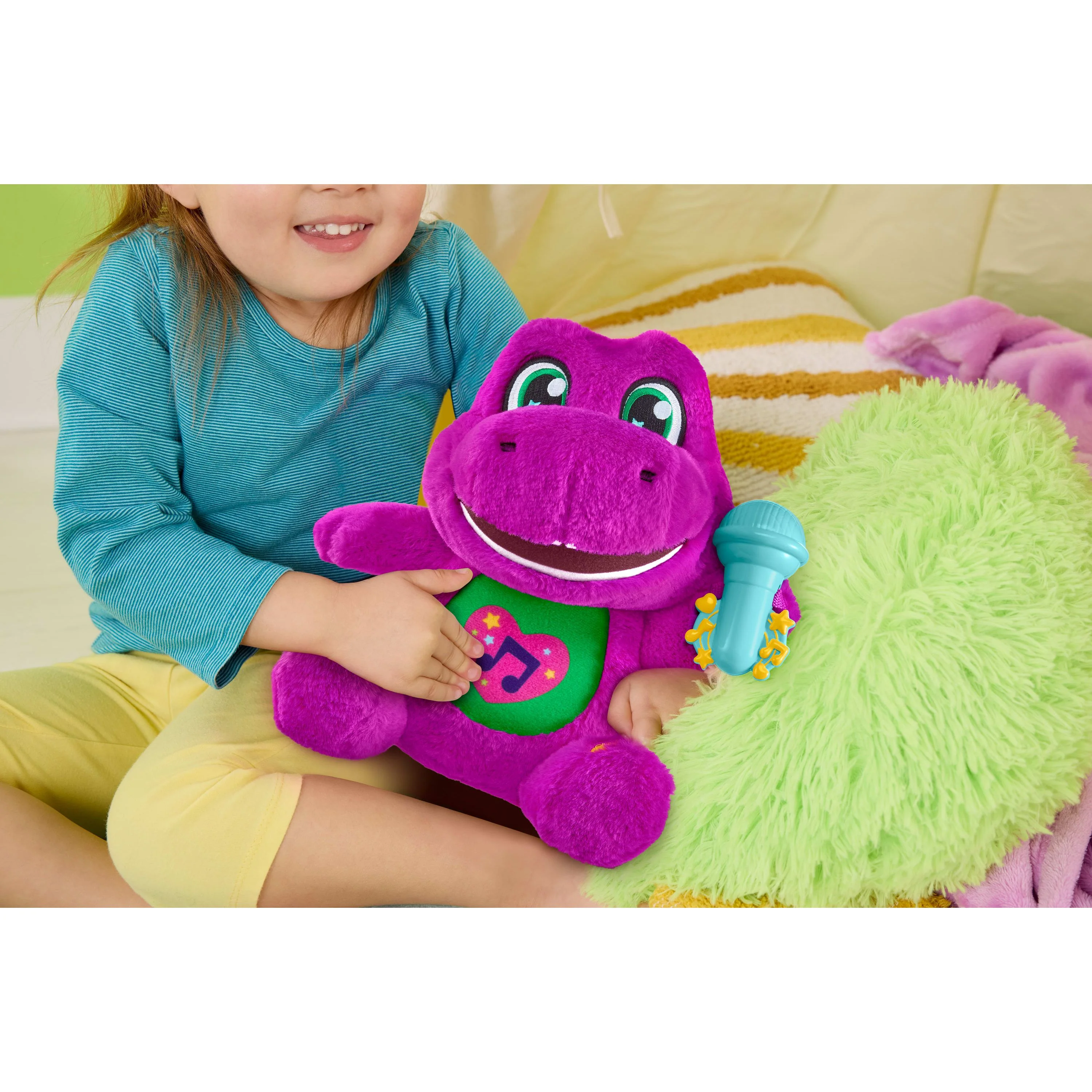 Barney's World Sing-Along Barney Plush