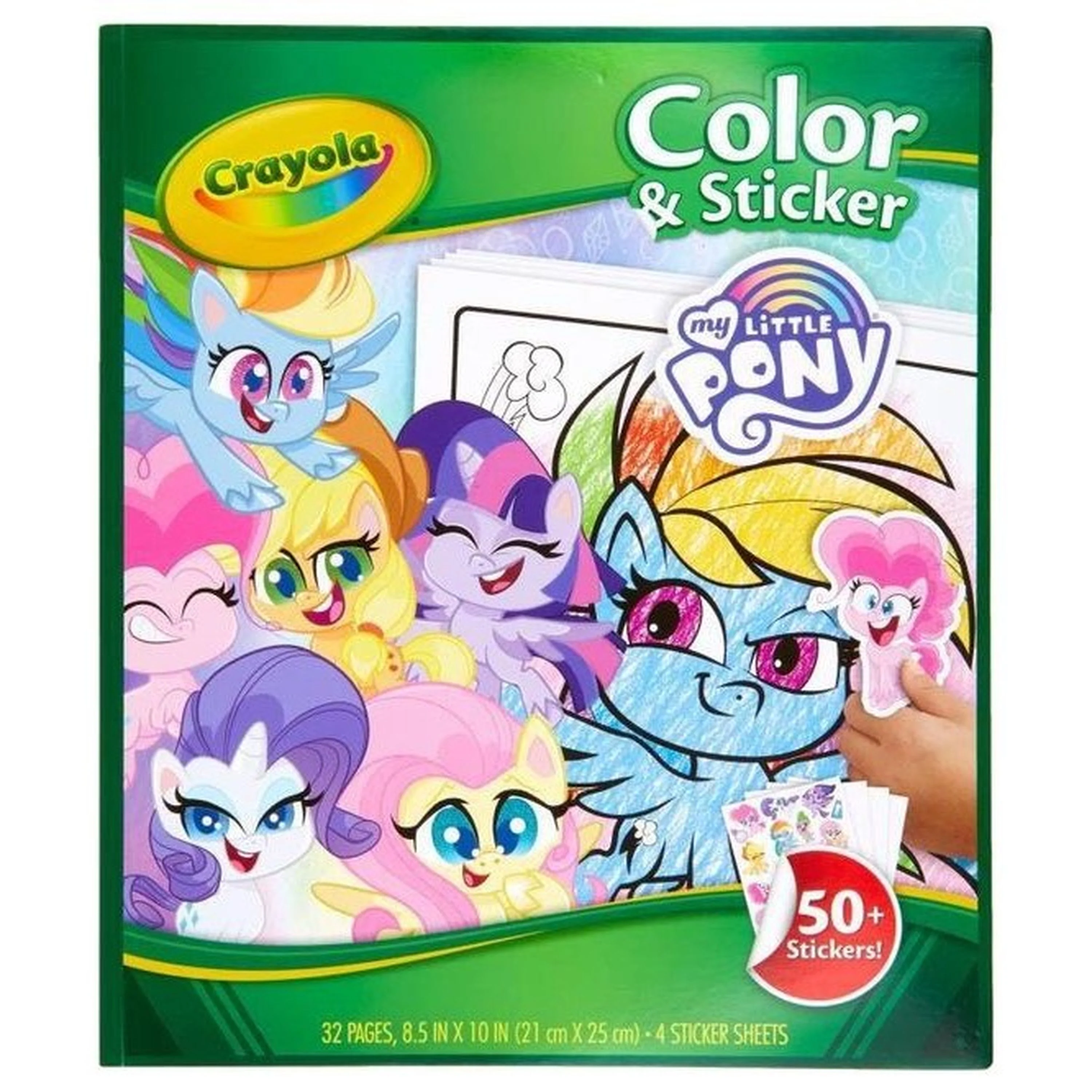 Crayola My Little Pony Colour & Sticker Book