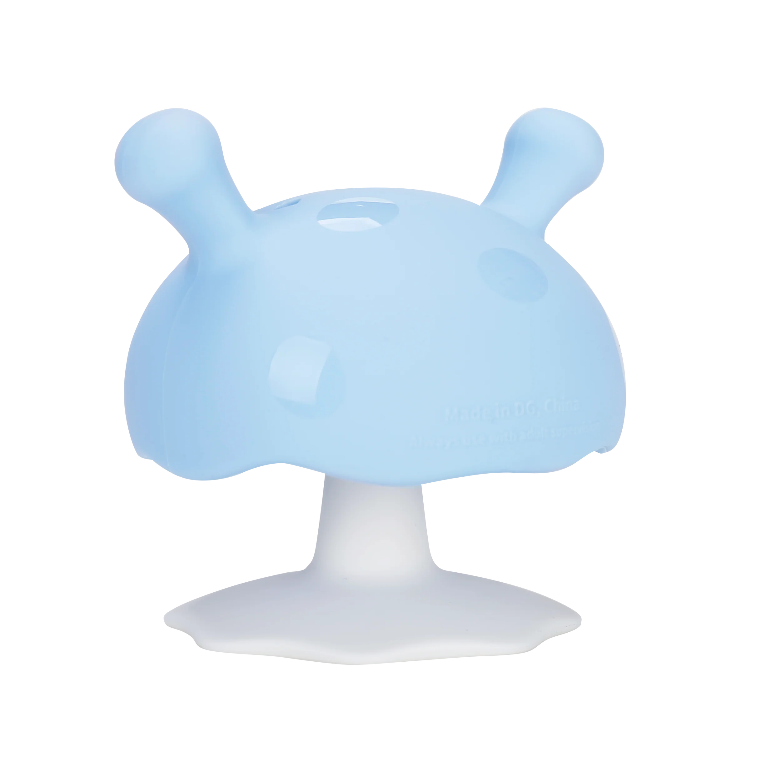 Mombella Mushroom Soothing Teether Light Blue