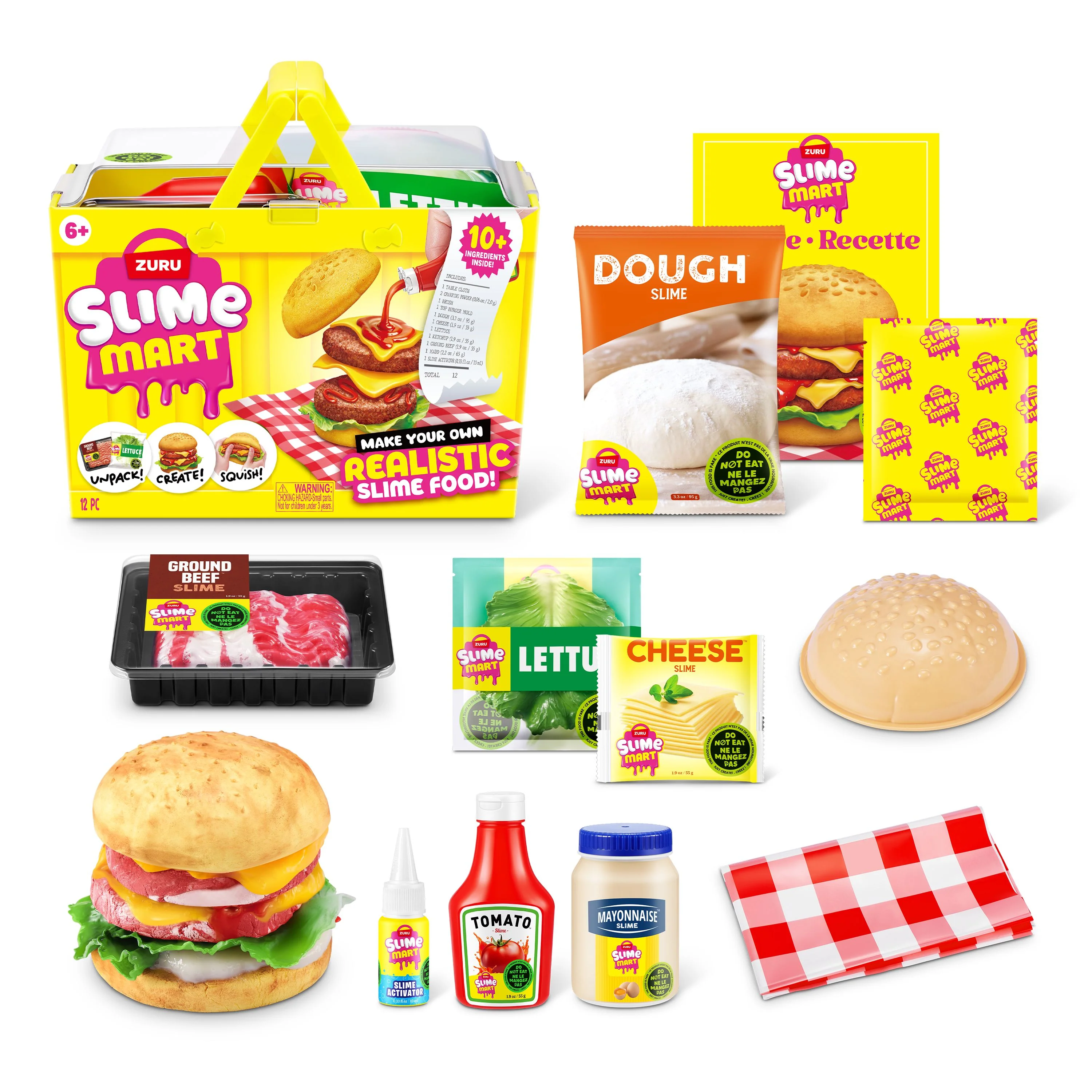 ZURU Slime Mart Series 1 Shopping Basket Burger