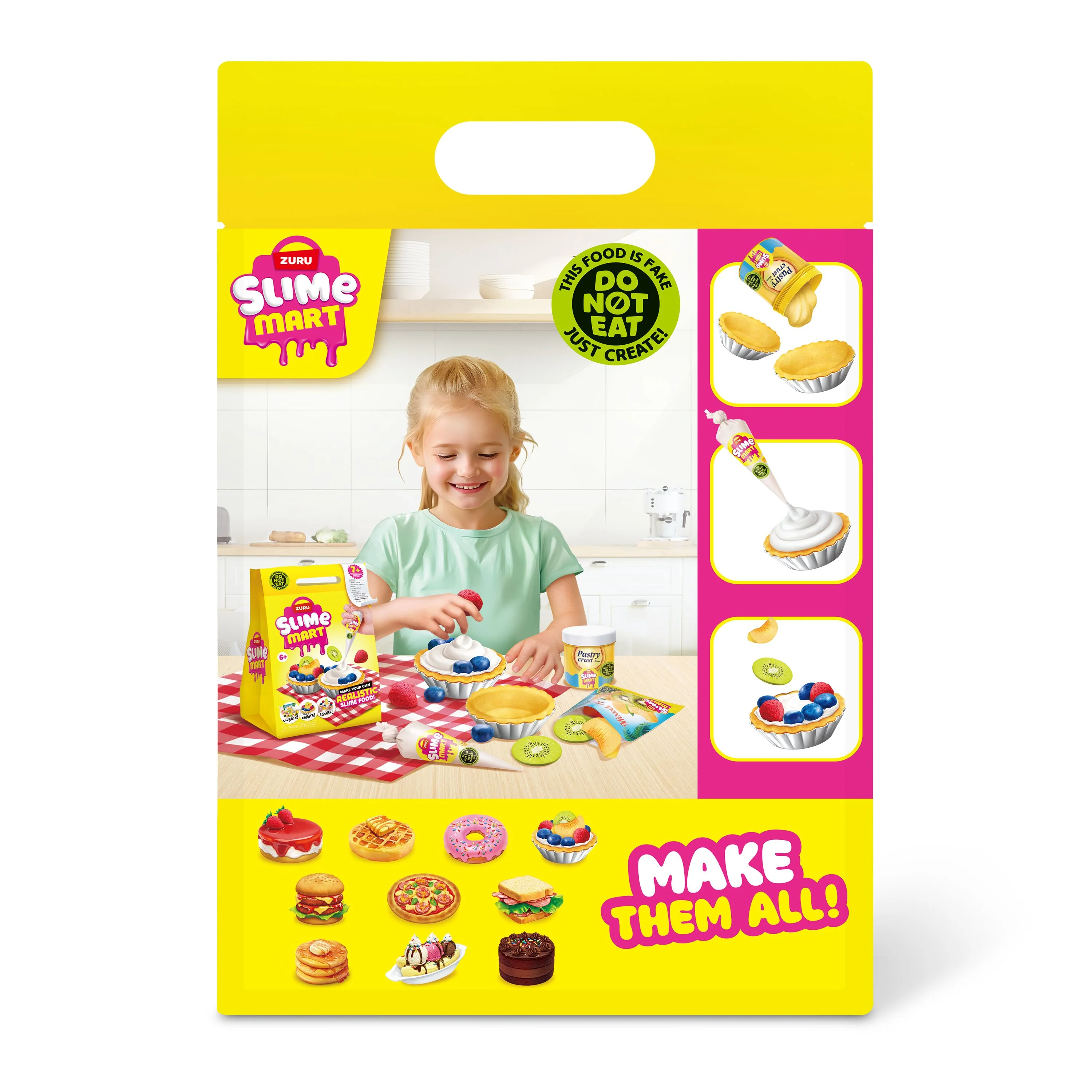 ZURU Slime Mart Series 1 Small Shopping Bag Fruit Tart