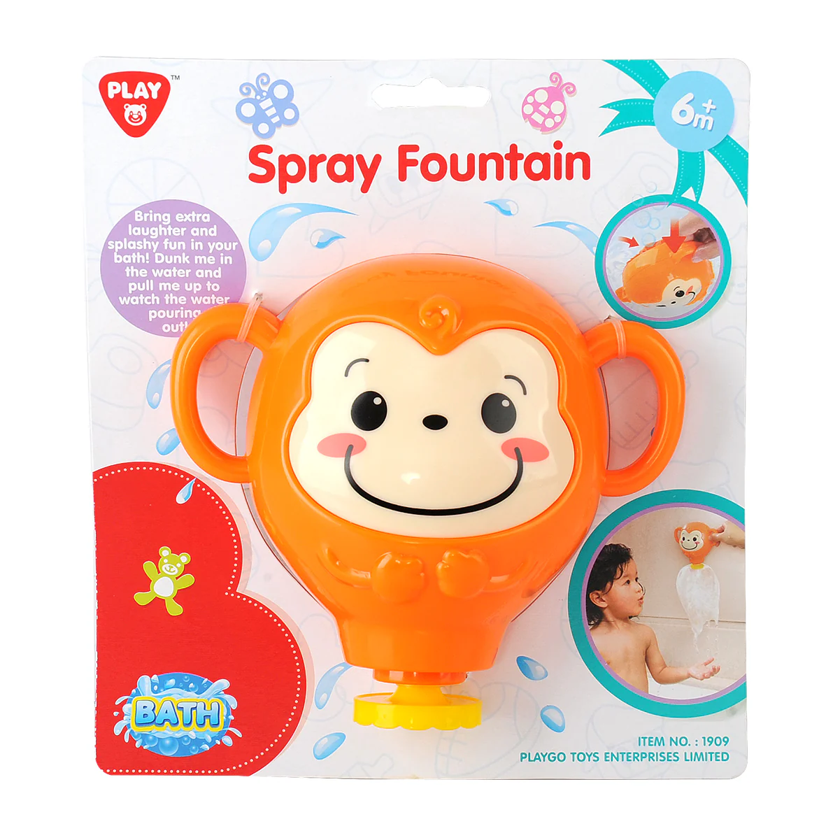 Playgo Toys Ent. Ltd. Monkey Spray Fountain