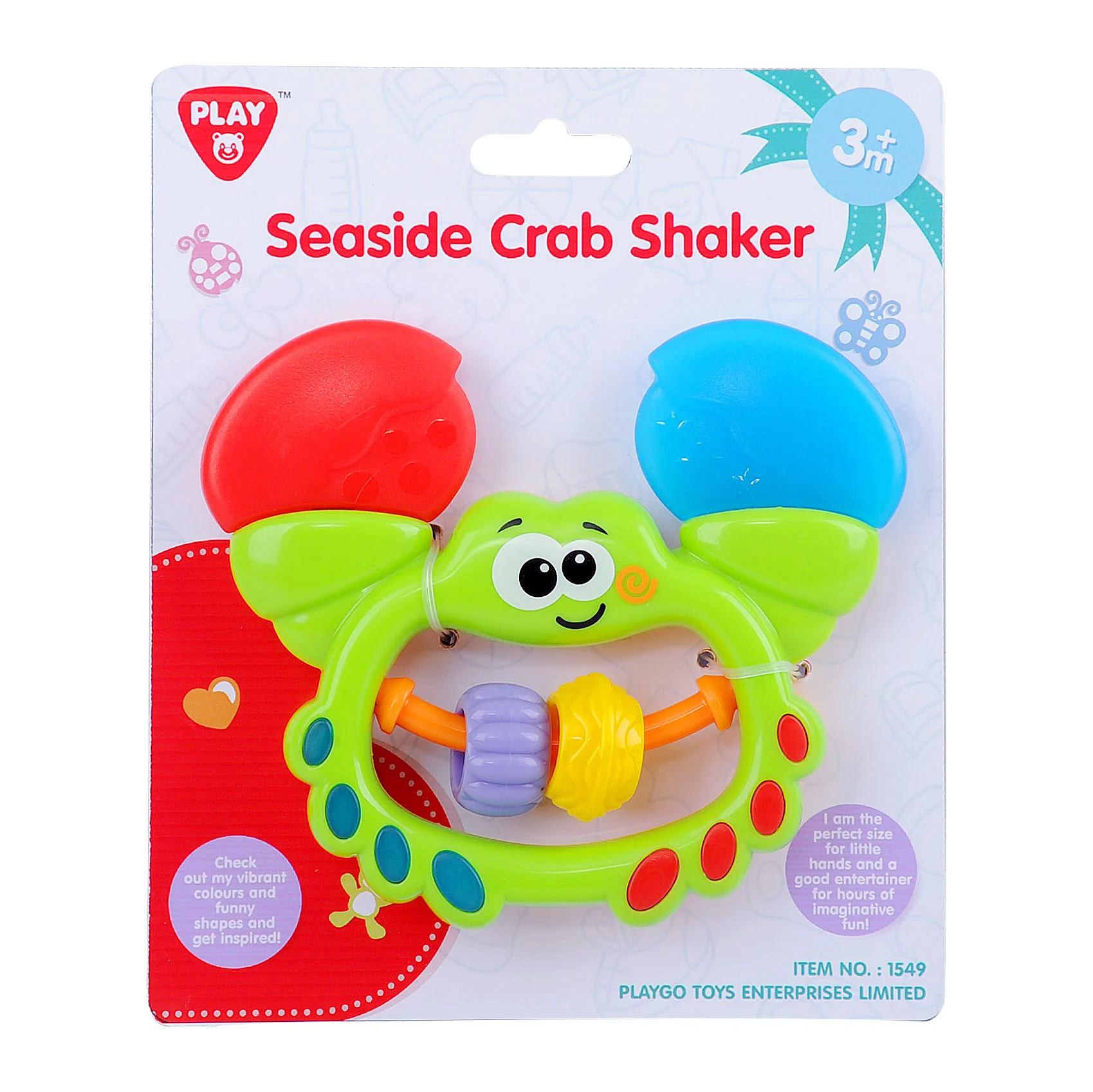 244-playgo-toys-ent-ltd-seaside-crab-shaker-1.webp Playgo Toys Ent. Ltd. Seaside Crab Shaker