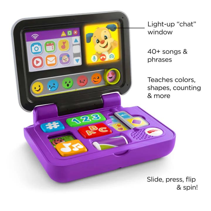 25-fisher-price-laugh-learn-click-learn-laptop-3.webp Fisher-Price Laugh & Learn Click & Learn Laptop