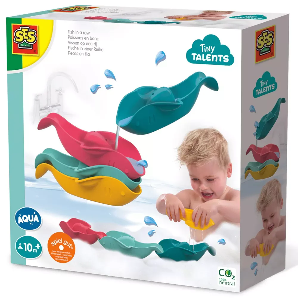 SES Bath Fish In A Row