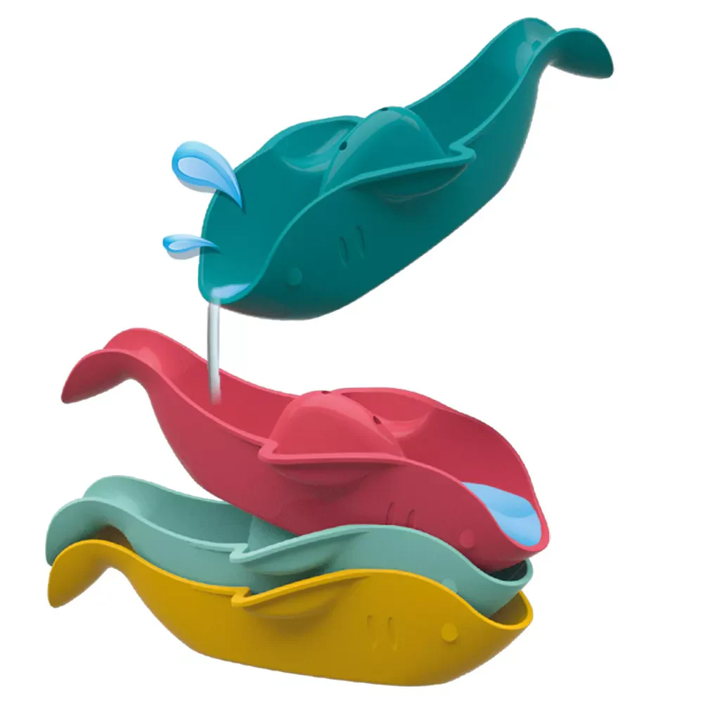 SES Bath Fish In A Row