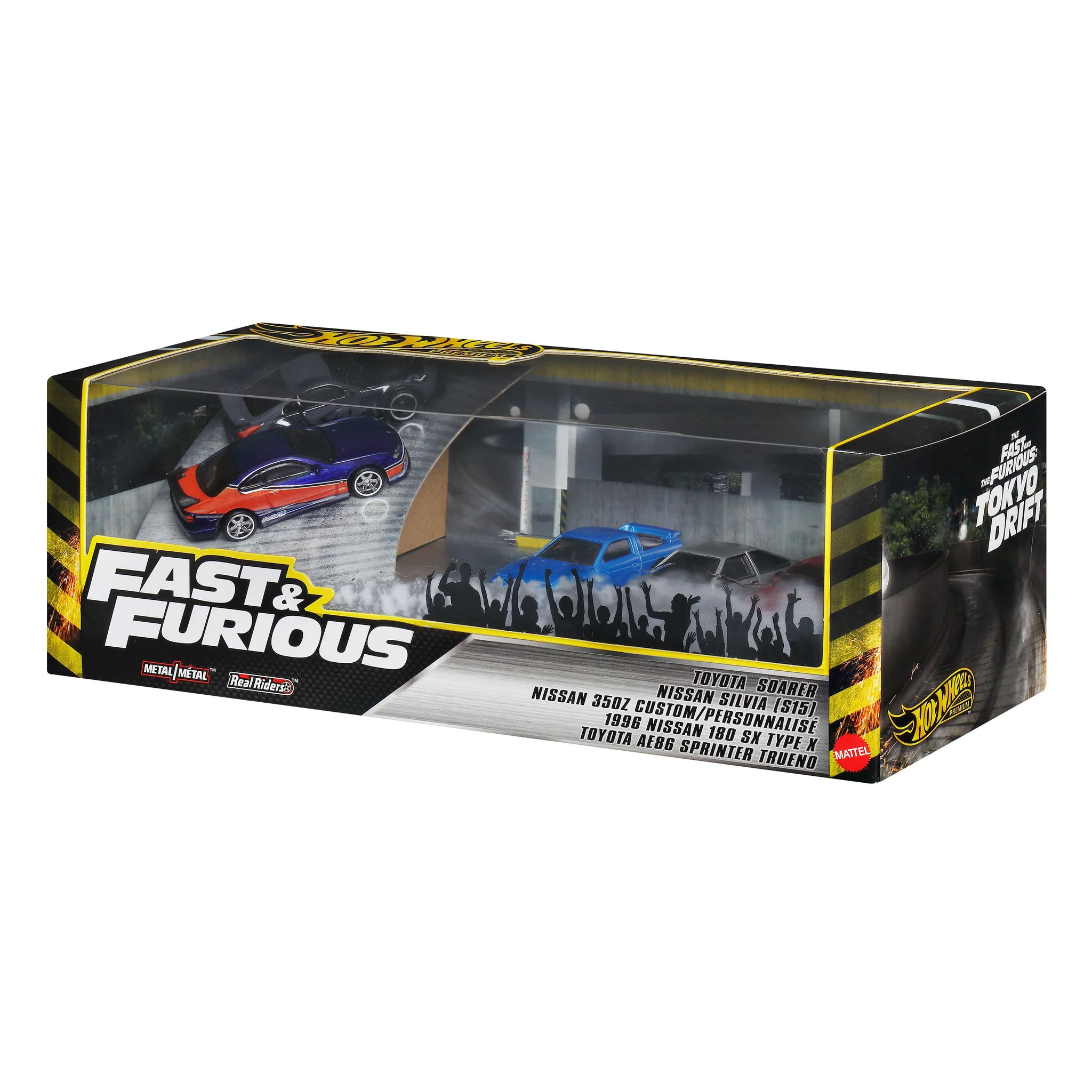 Hot Wheels Fast & Furious Tokyo Drift 5pk Bundle