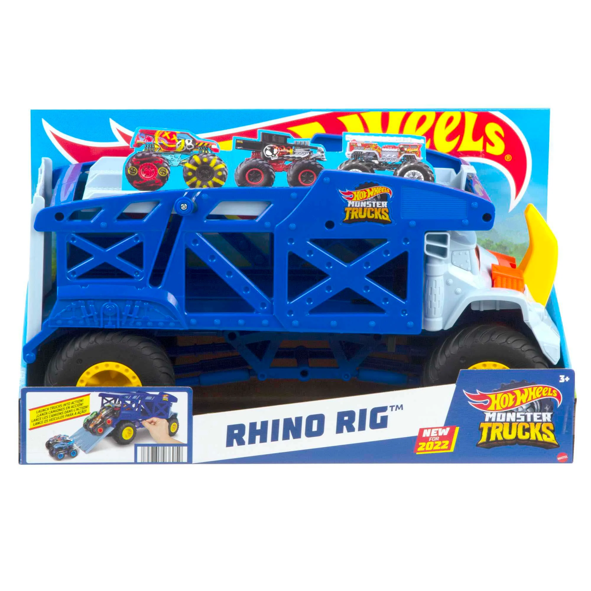 Hot Wheels Monster Trucks Rhino Rig