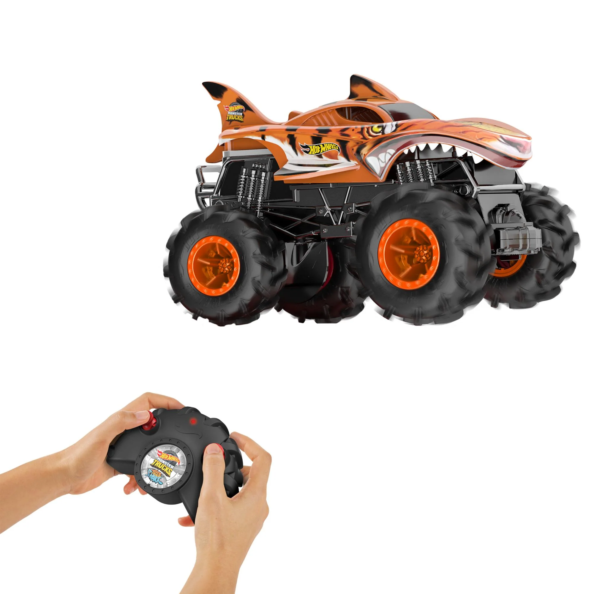 Hot Wheels Remote Control Monster Truck 1:24 Tiger Shark