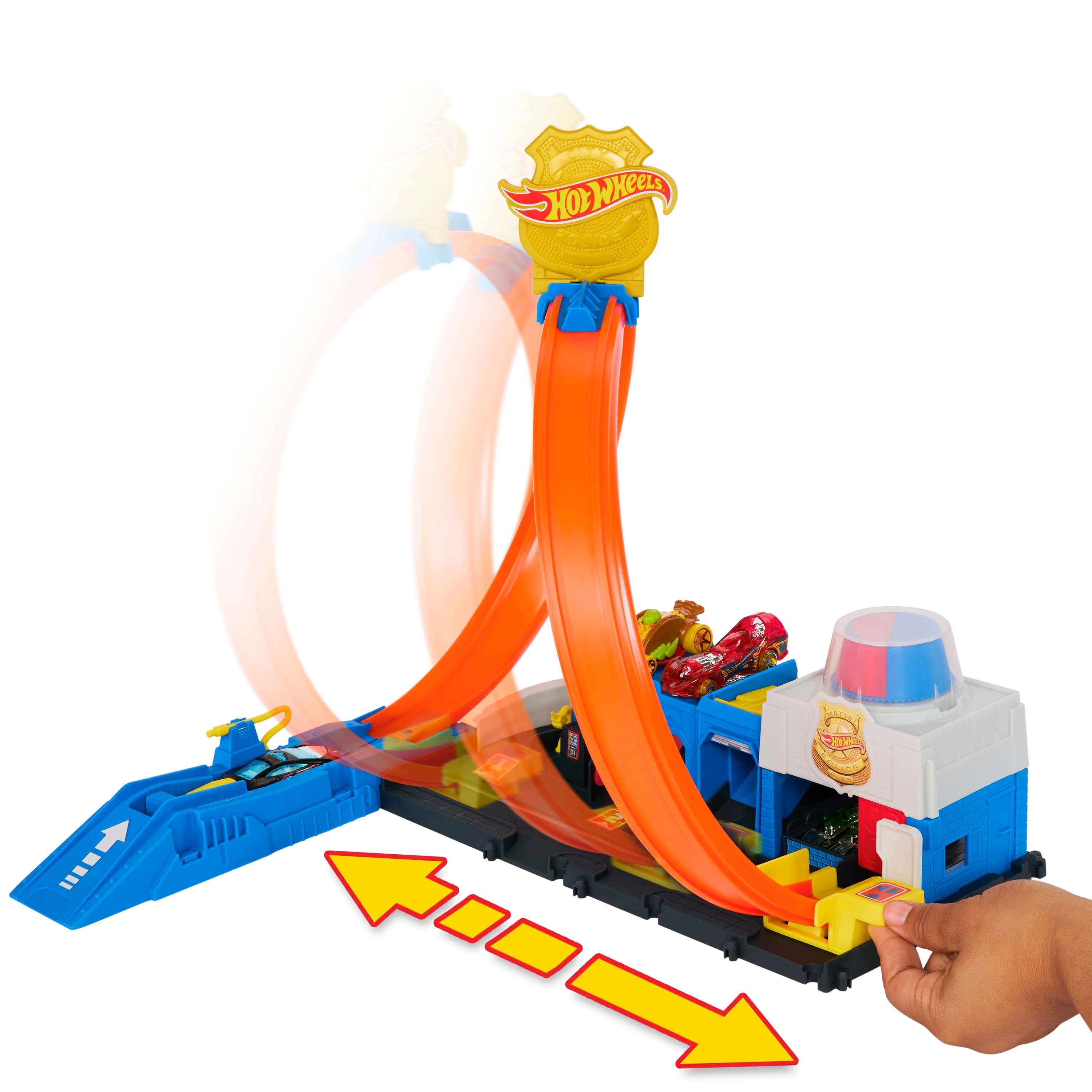 299-hot-wheels-1-64-city-super-police-station-playset-5.webp Hot Wheels 1:64 City Super Police Station Playset
