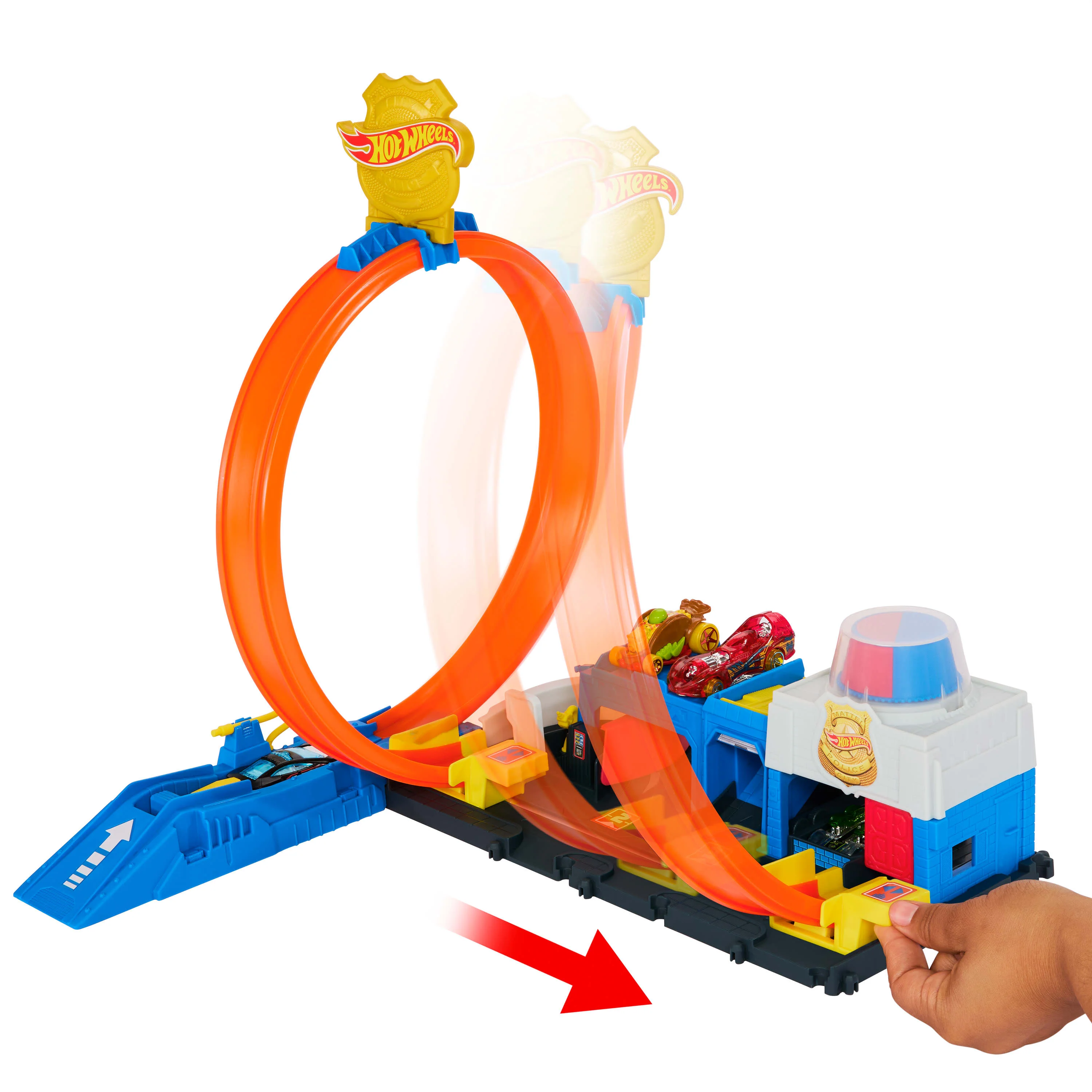 299-hot-wheels-1-64-city-super-police-station-playset-6.webp Hot Wheels 1:64 City Super Police Station Playset
