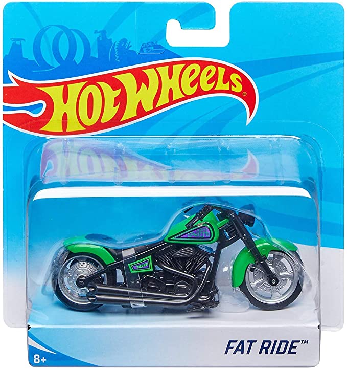 Hot Wheels Street Power Vehicle Fat Ride Green & Black