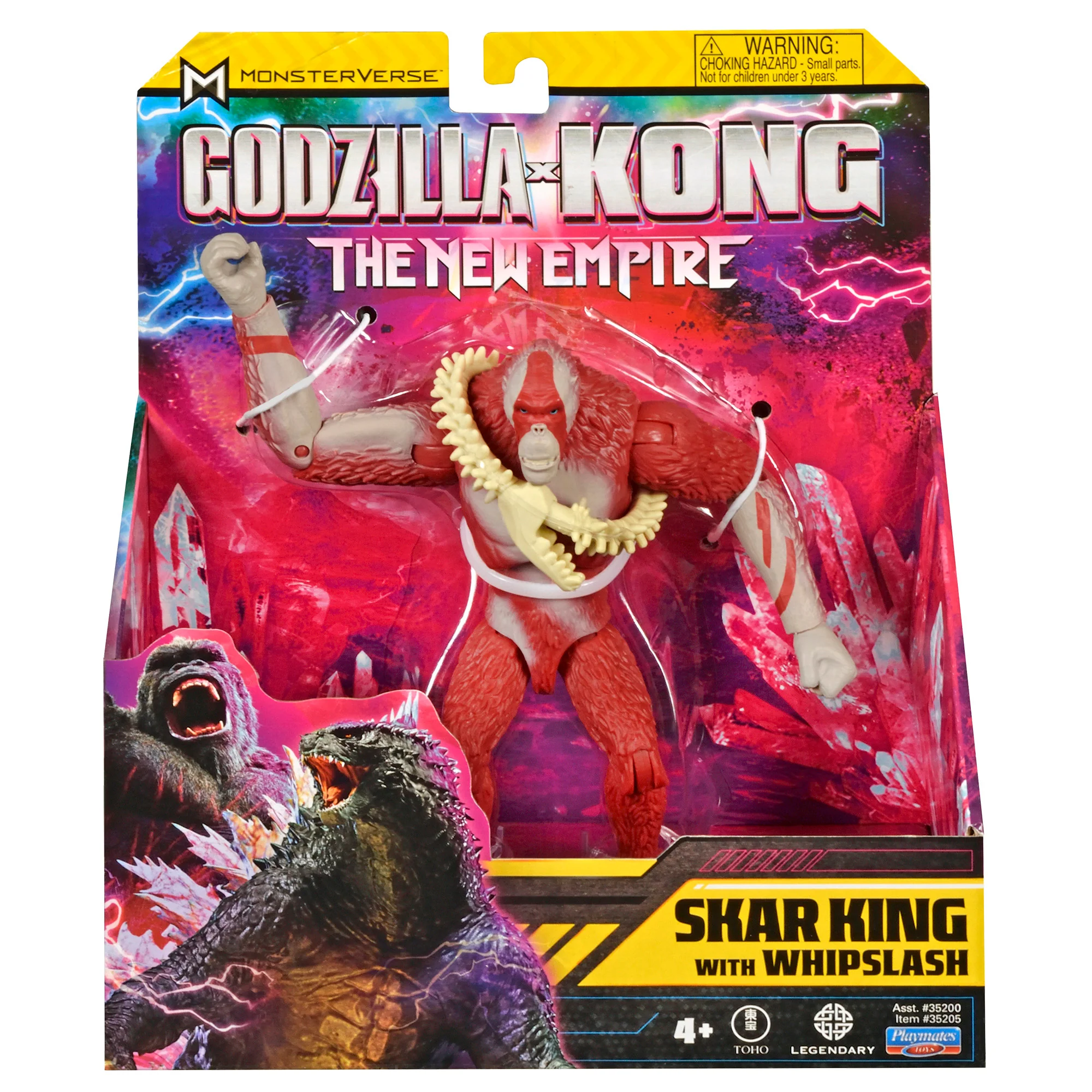 Godzilla x Kong The New Empire 6 Inch Figure - Skar King with Whiplash