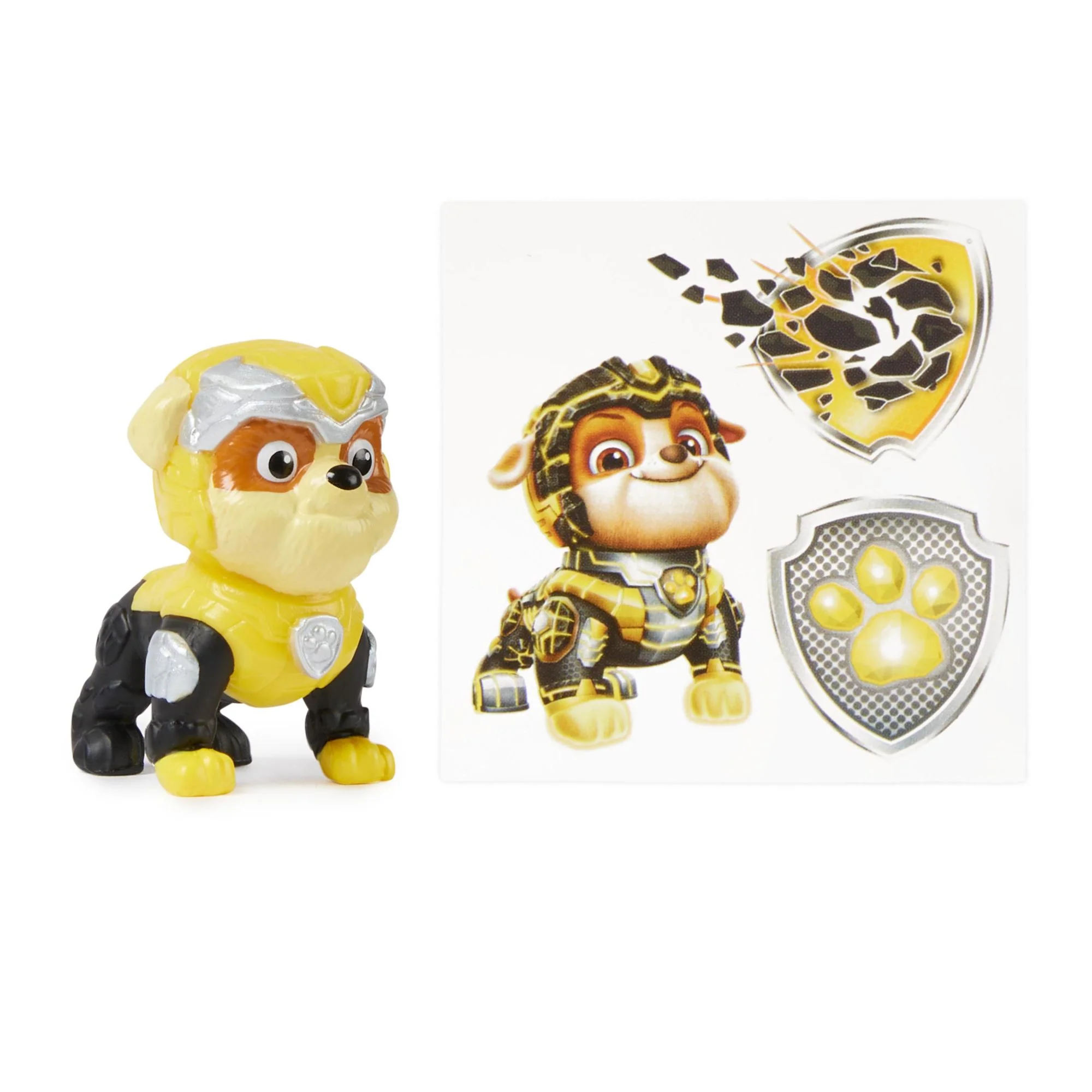 PAW Patrol The Mighty Movie Pup Squad Surprise Figure - Rubble