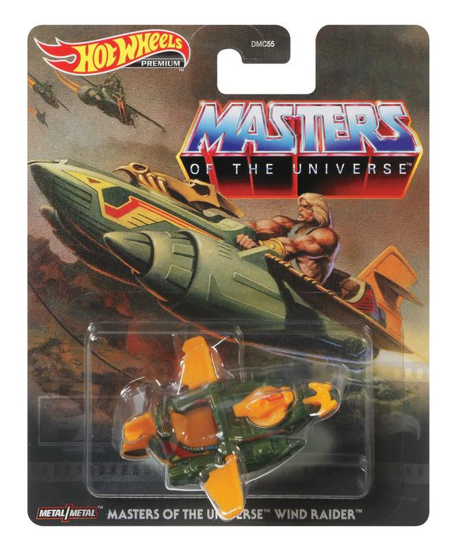 Hot Wheels Retro Entertainment Vehicle Masters Of The Universe Wind Raider