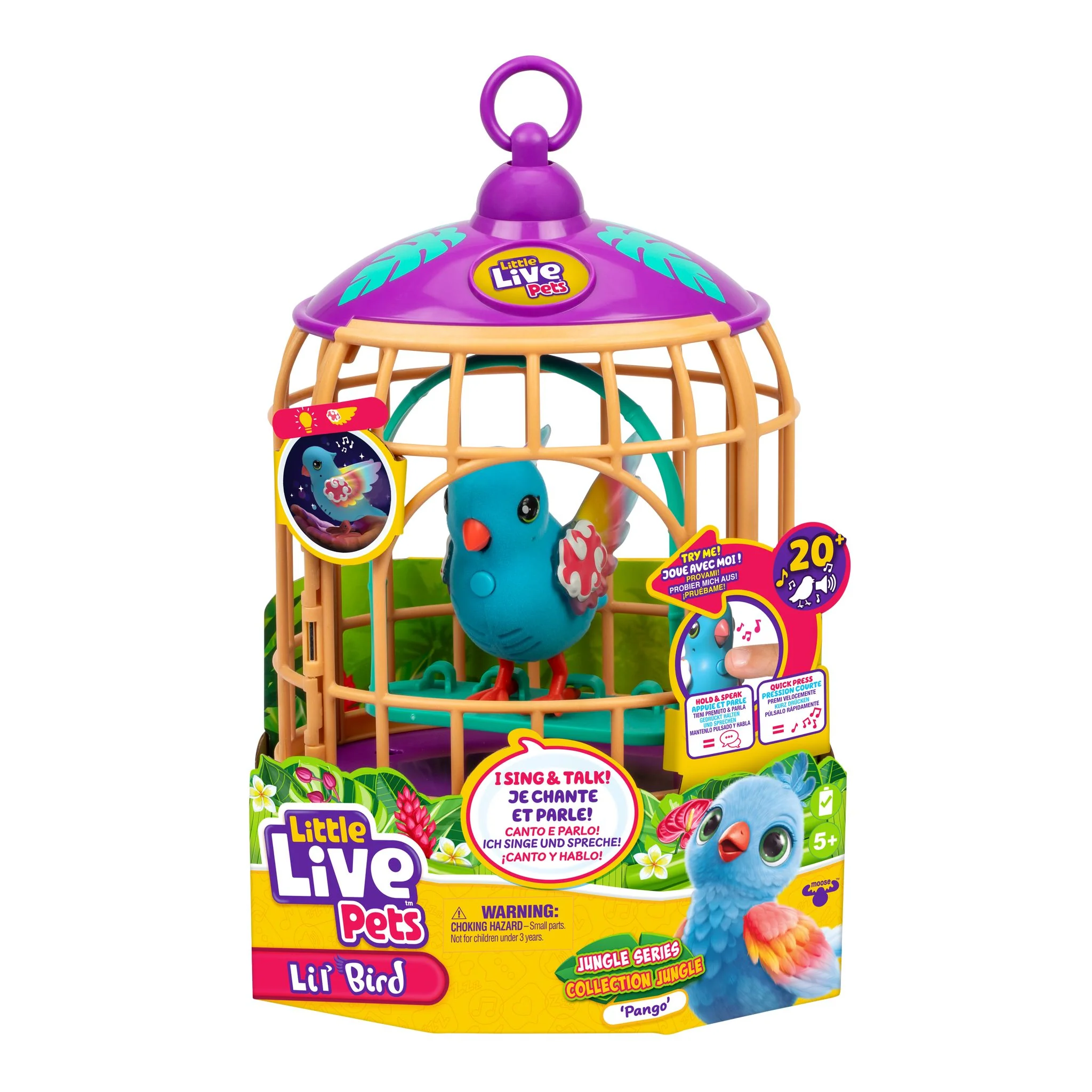 439-little-live-pets-lil-bird-jungle-series-pango--1.webp Little Live Pets Lil' Bird Jungle Series 'Pango'