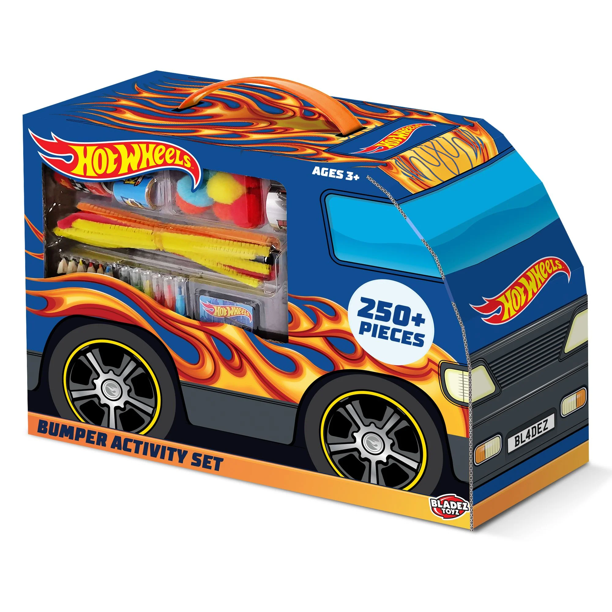 Hot Wheels Bumper Activity Set 250 Pieces