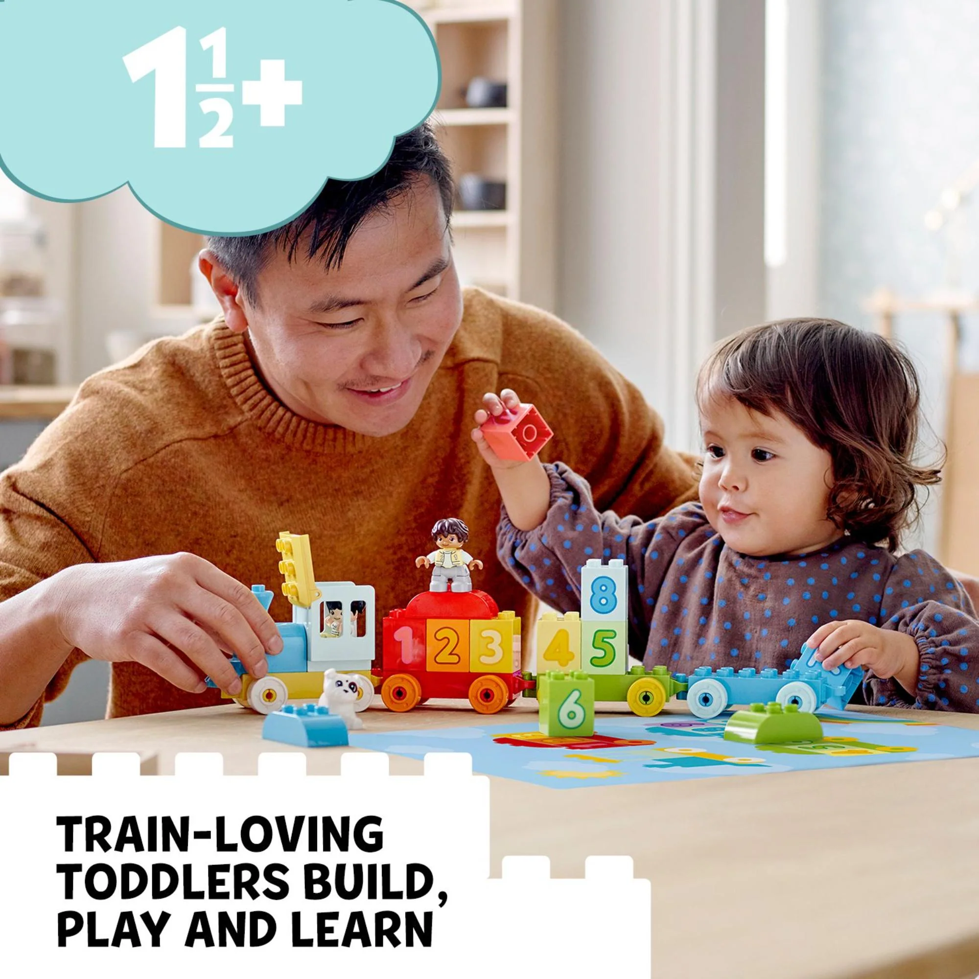 LEGO 10954 DUPLO Number Train - Learn To Count - Toyworld NZ