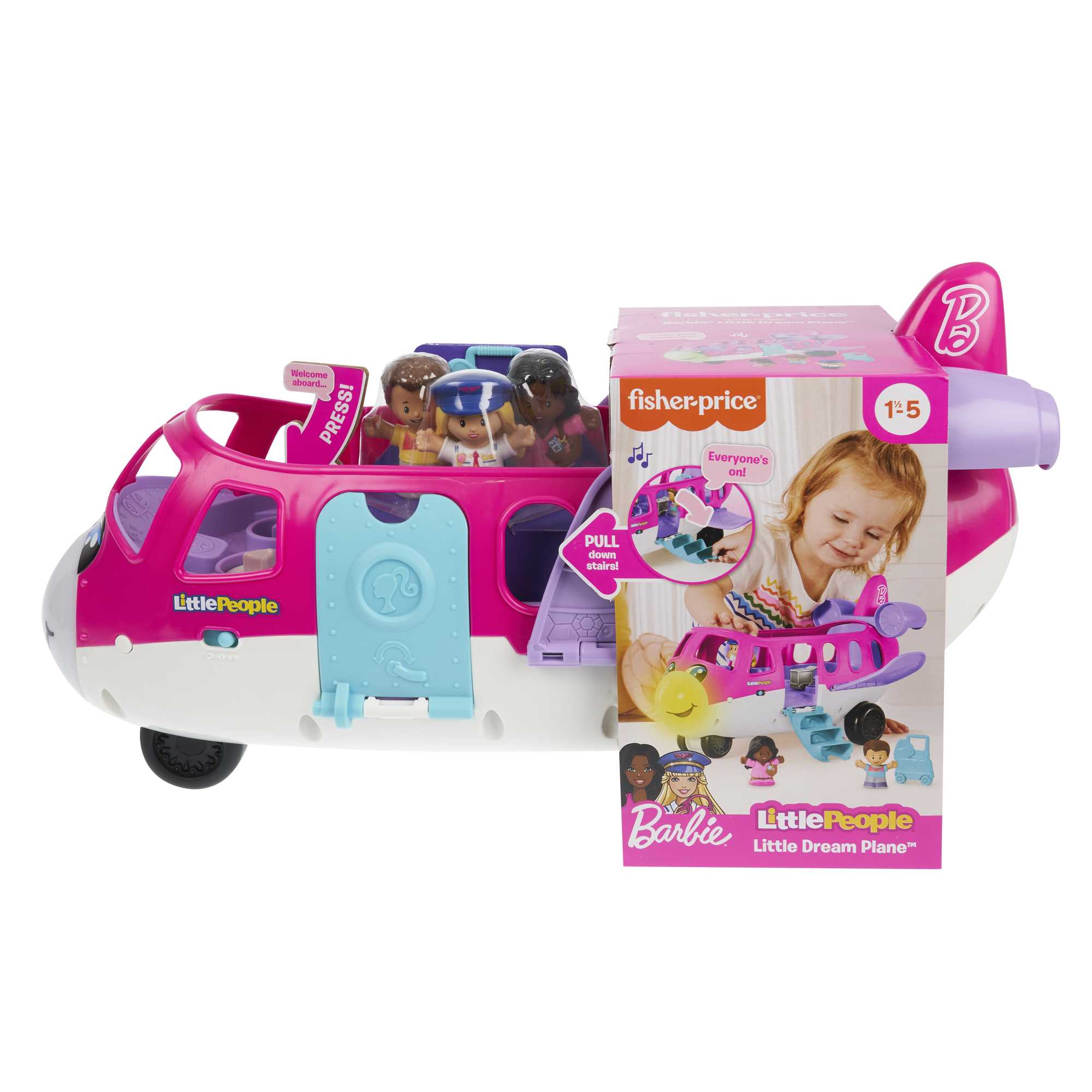 Fisher-Price Little People Barbie Dreamplane
