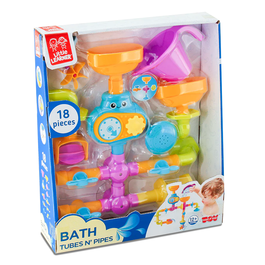 Little Learner Bath Tubes N' Pipes