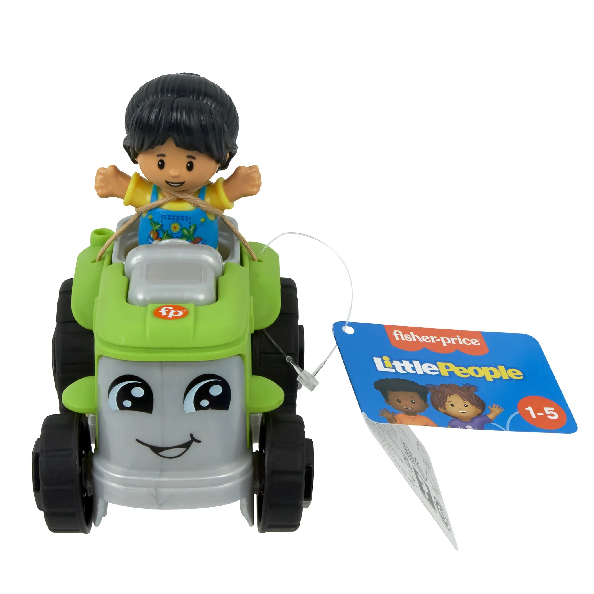Fisher-Price Little People Transports Green Tractor