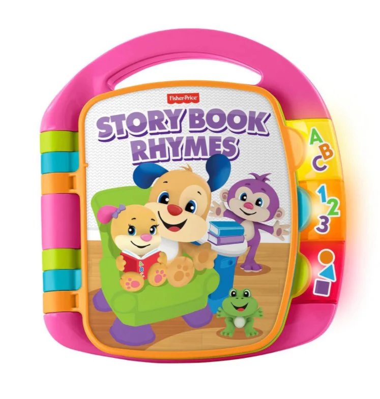 Fisher-Price Laugh & Learn Storybook Rhymes Pink
