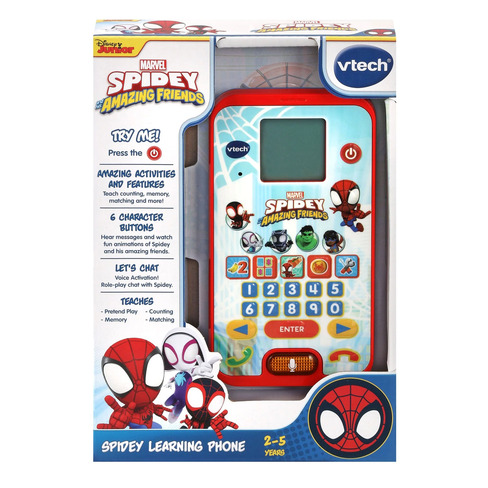 VTech Marvel Spidey Learning Phone