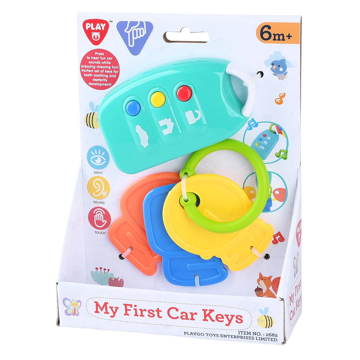 Playgo Toys Ent. Ltd. Battery Operated My First Car Keys