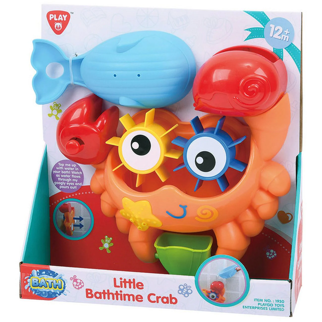 Playgo Toys Ent. Ltd. Little Bathtime Crab