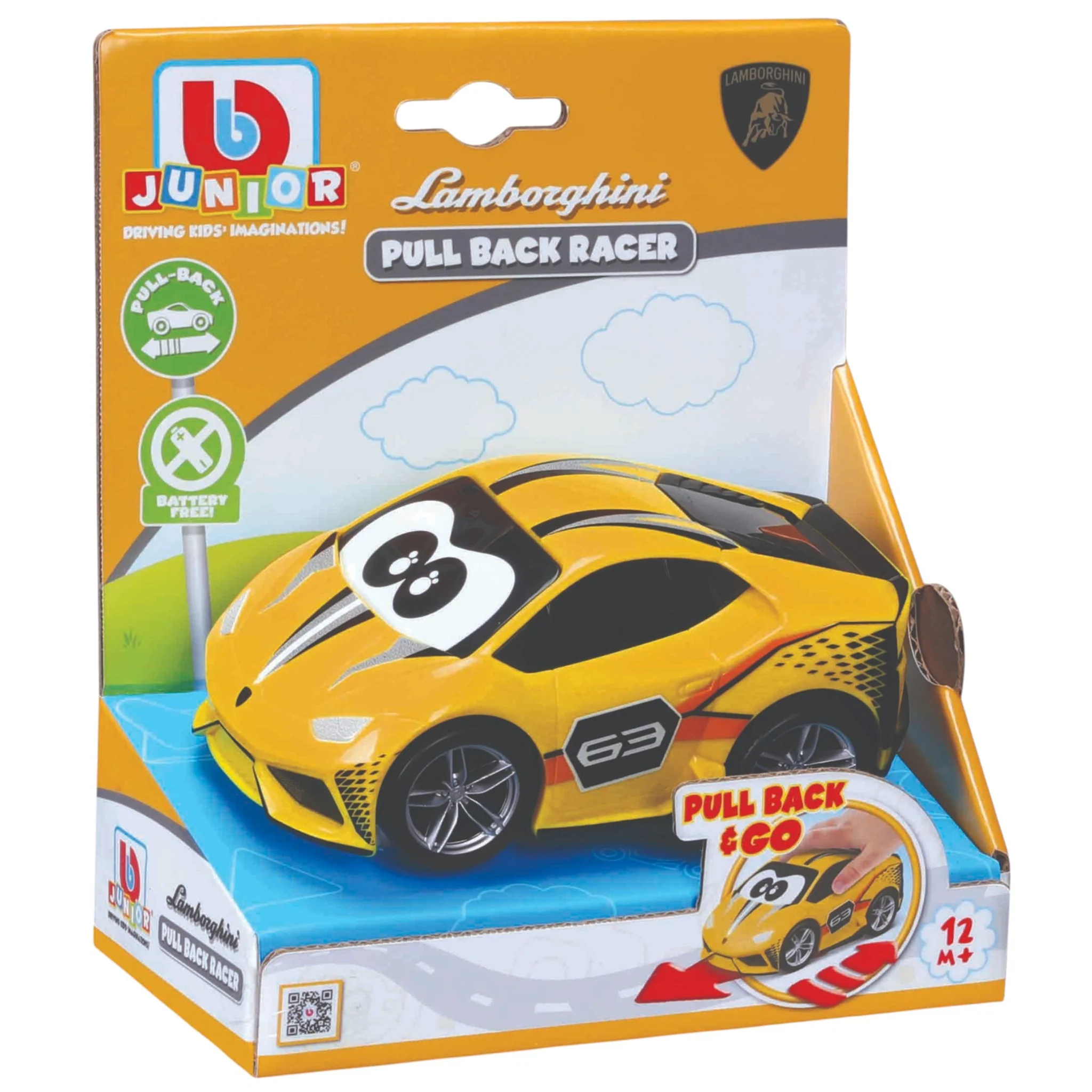 BB Junior: Pullback Racer Lamborghini