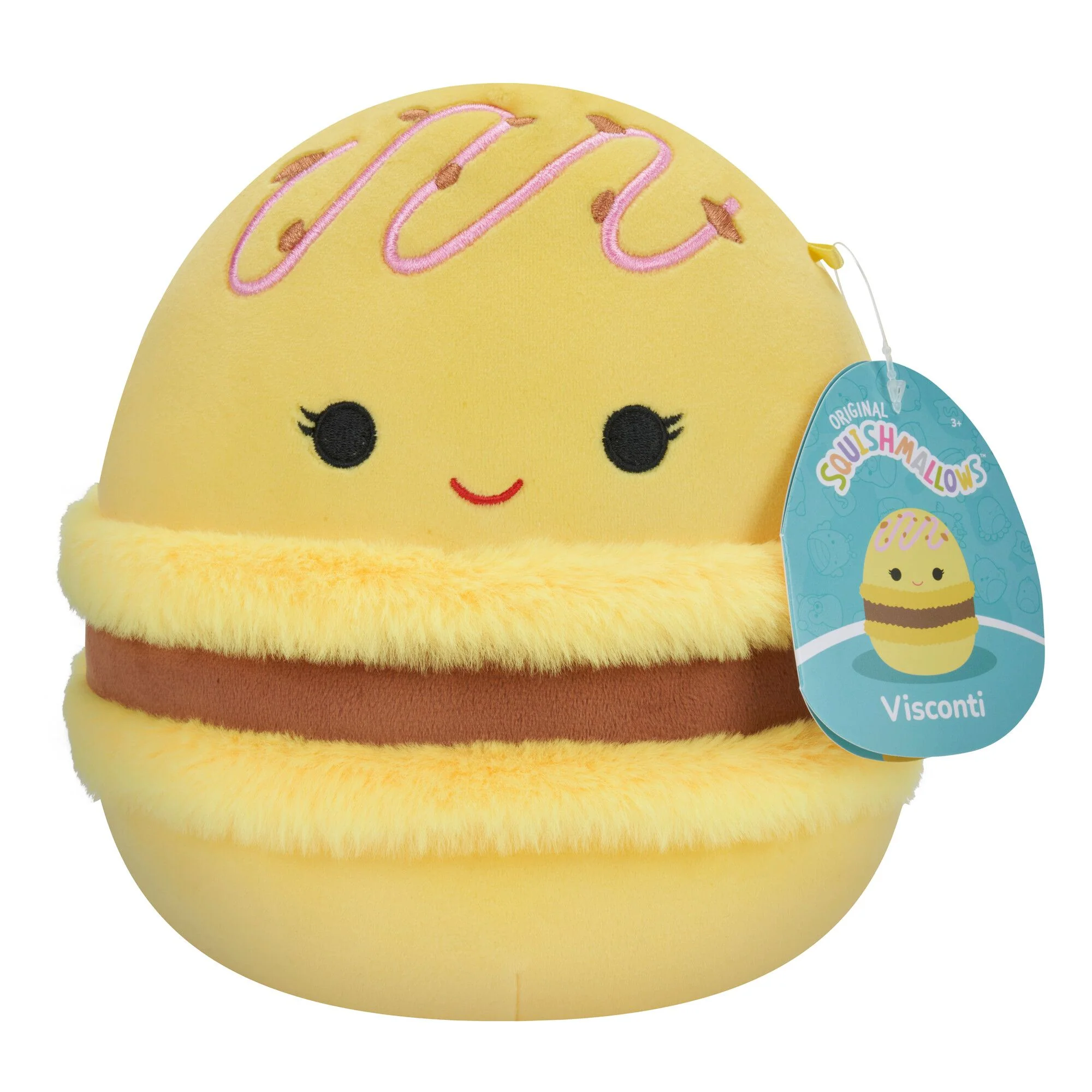 643-squishmallows-7-5-inch-plush-s16-visconti-lemon-and-chocolate-macaron-1.webp Squishmallows 7.5 Inch Plush S16 Visconti Lemon And Chocolate Macaron