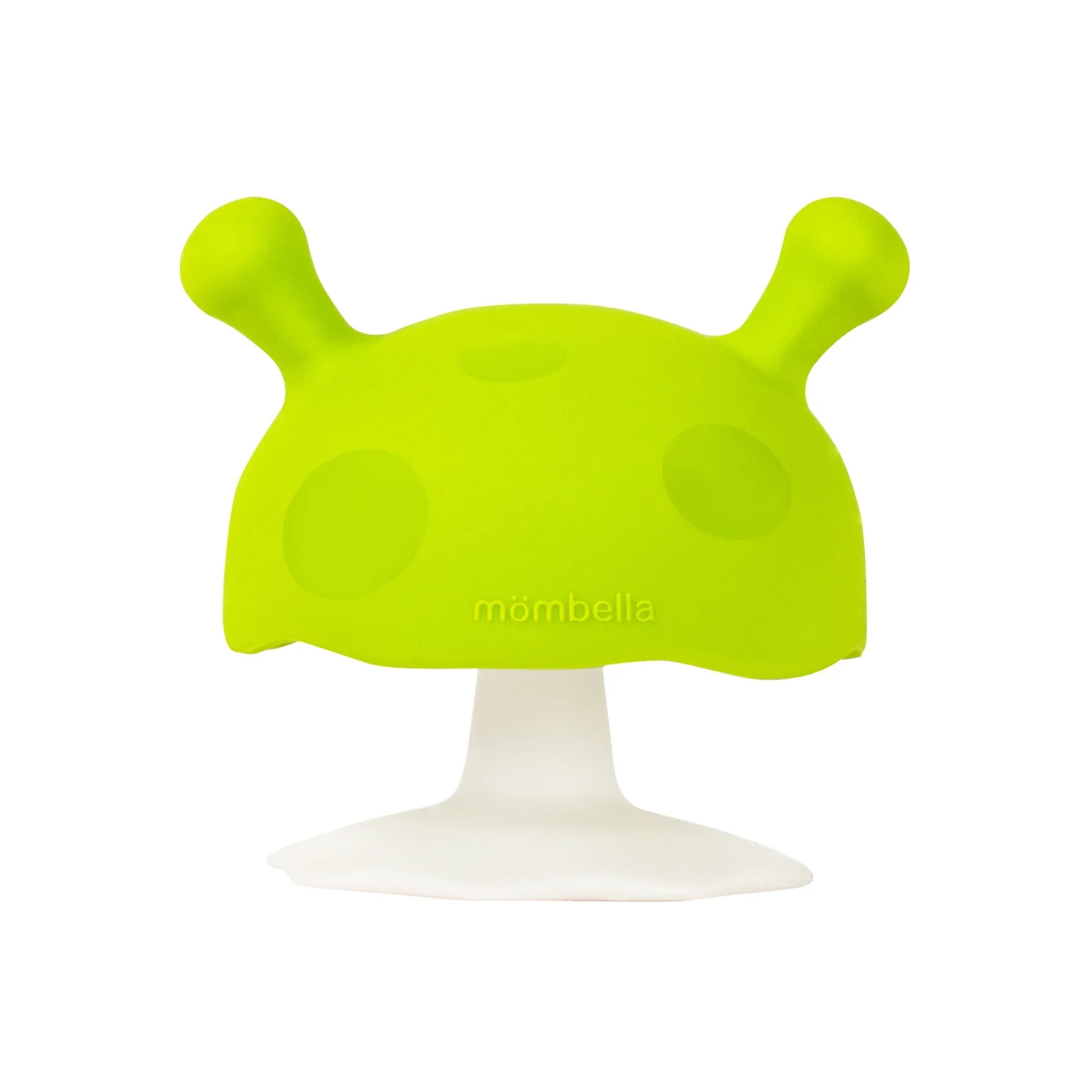 Mombella Mushroom Soothing Teether Green