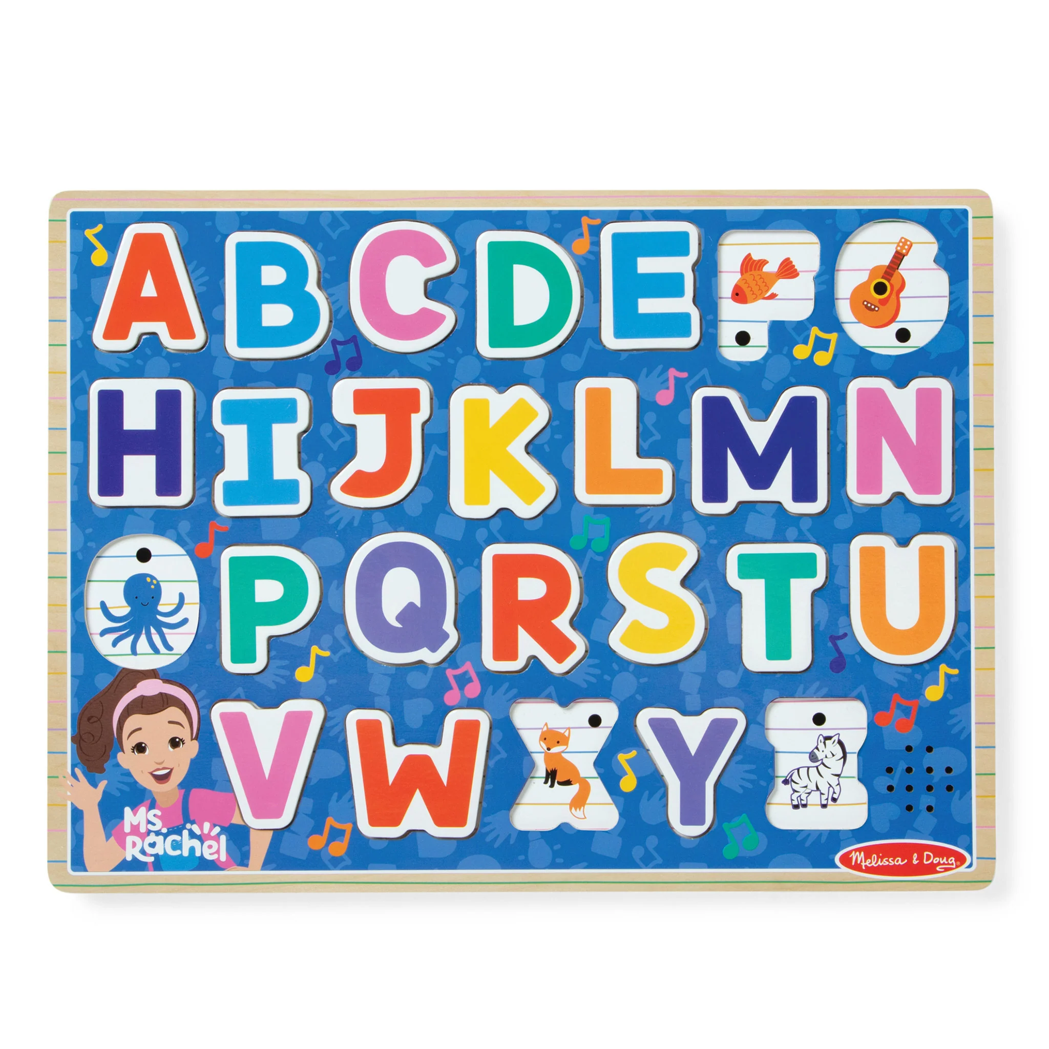 Melissa & Doug Ms Rachel Alphabet Phonics Puzzle