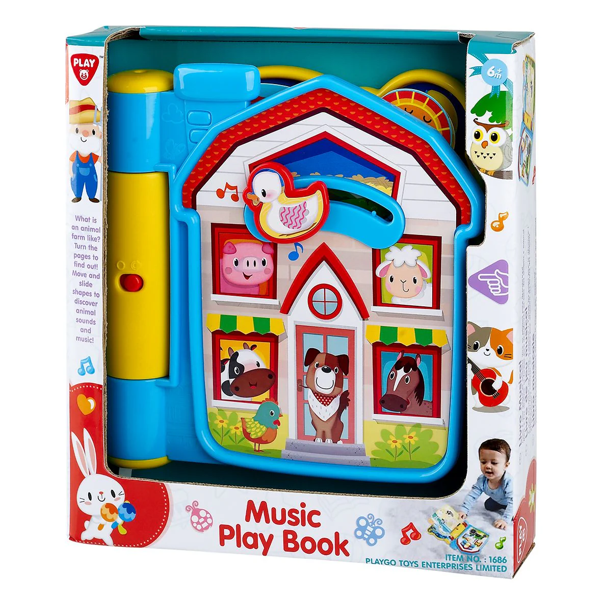 Playgo Toys Ent. Ltd. Battery Operated Music Play Book