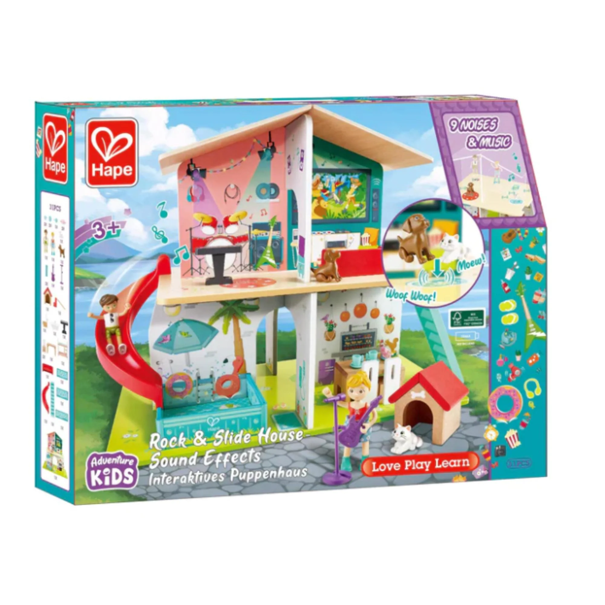 Hape Rock & Slide House