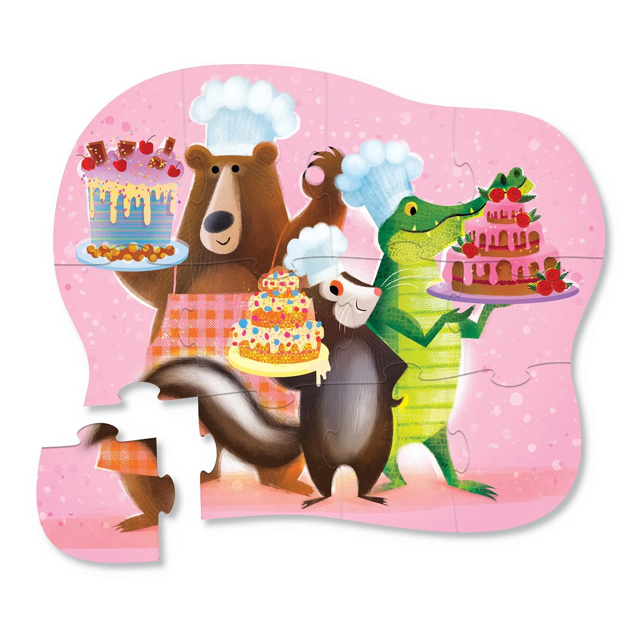 Crocodile Creek 12pc Mini Puzzle Sweet Treats