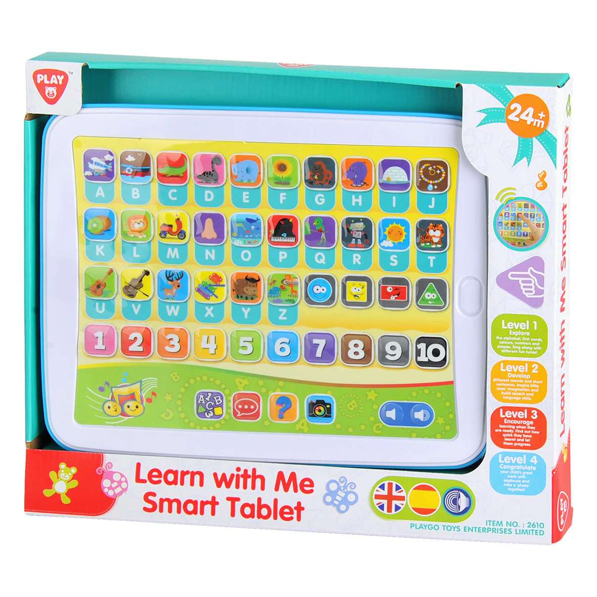 Playgo Toys Ent. Ltd. Learn With Me Smart Tablet