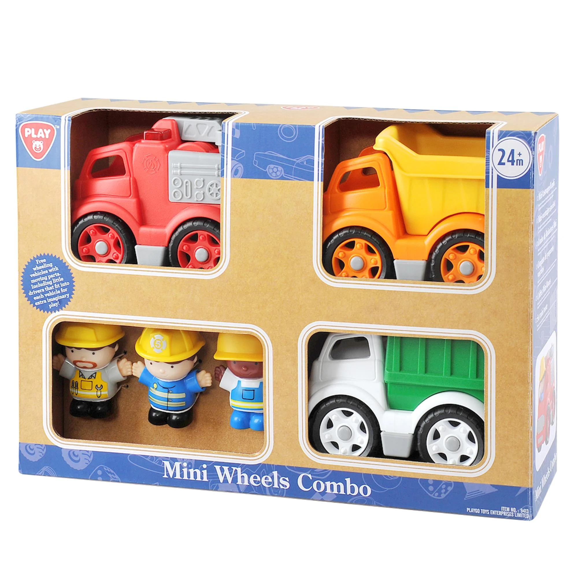 Playgo Toys Ent. Ltd. Mini Wheels Combo