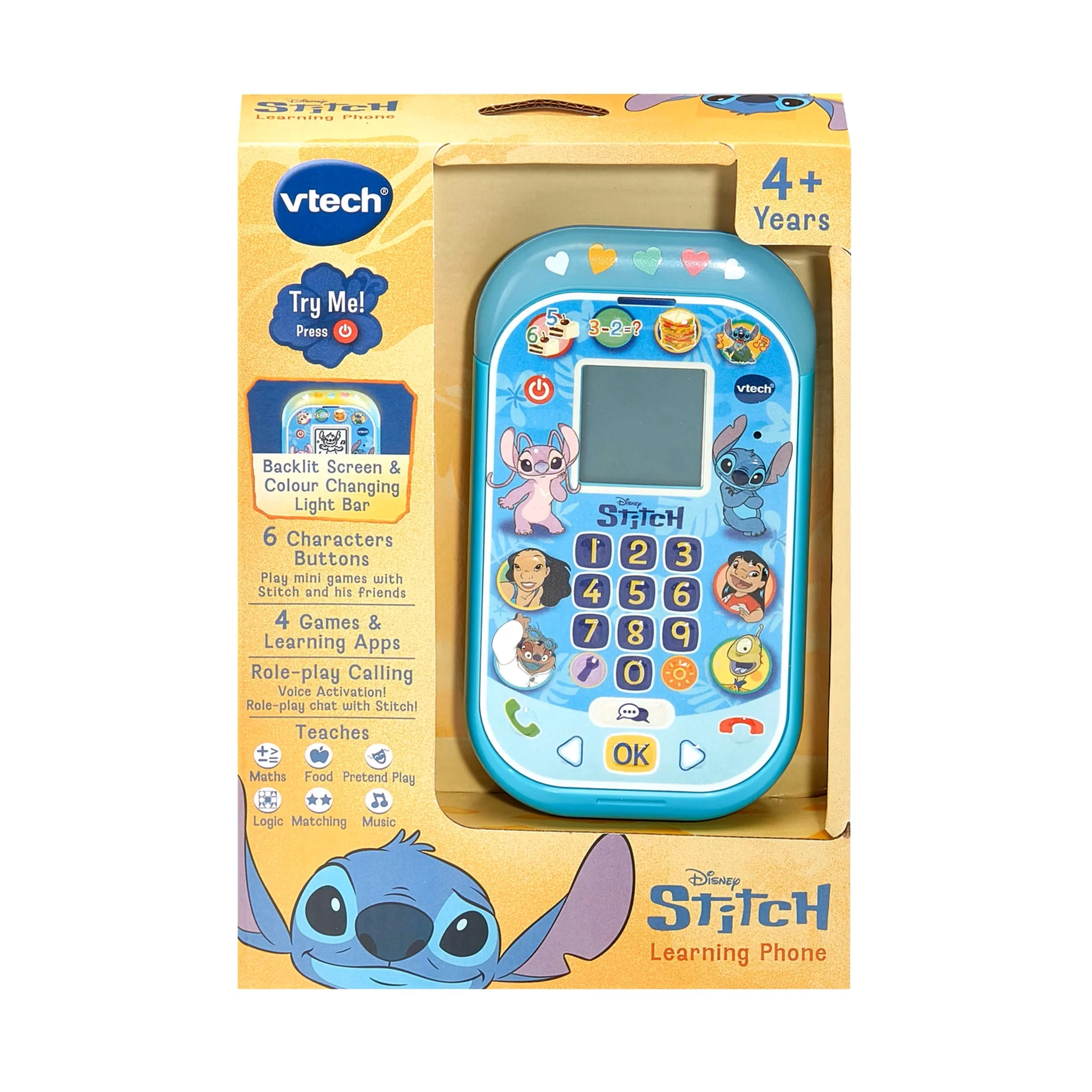 879-vtech-disney-stitch-learning-phone-1.webp VTech Disney Stitch Learning Phone